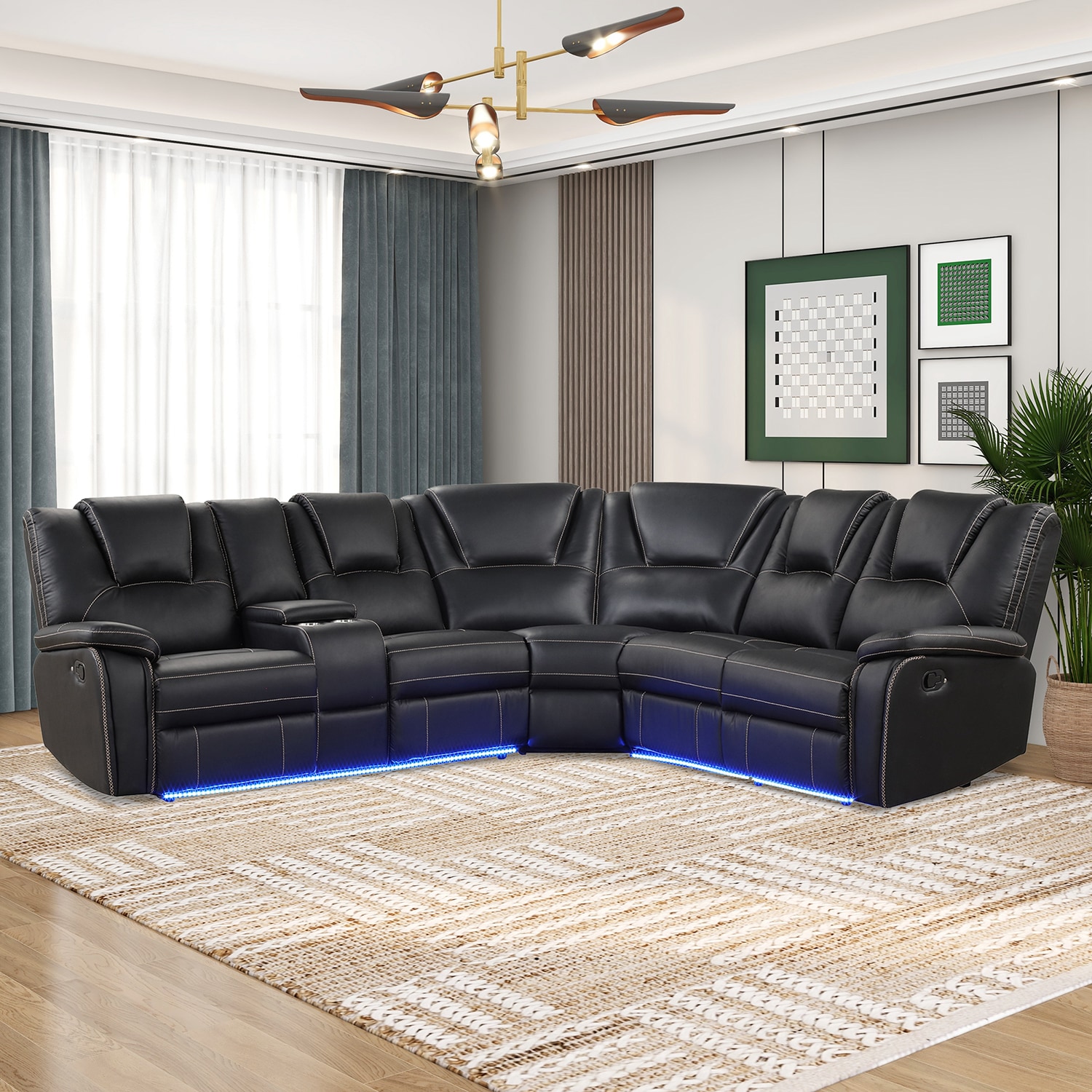 SINOFURN SYA020154GY Sofas-Loveseats - View #8