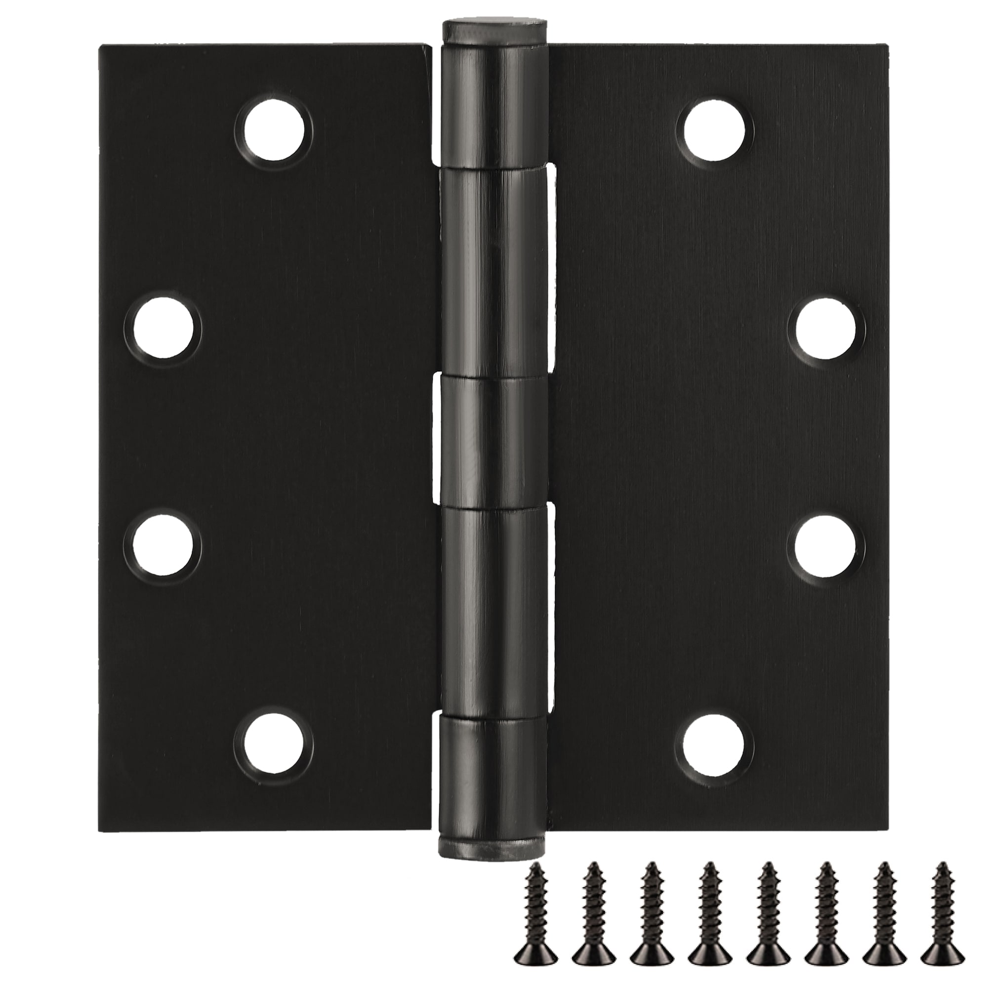 Design House 189910 4-1/2-in H Square Oil-Rubbed Bronze Butterfly Interior Door Hinge 9 -Pack