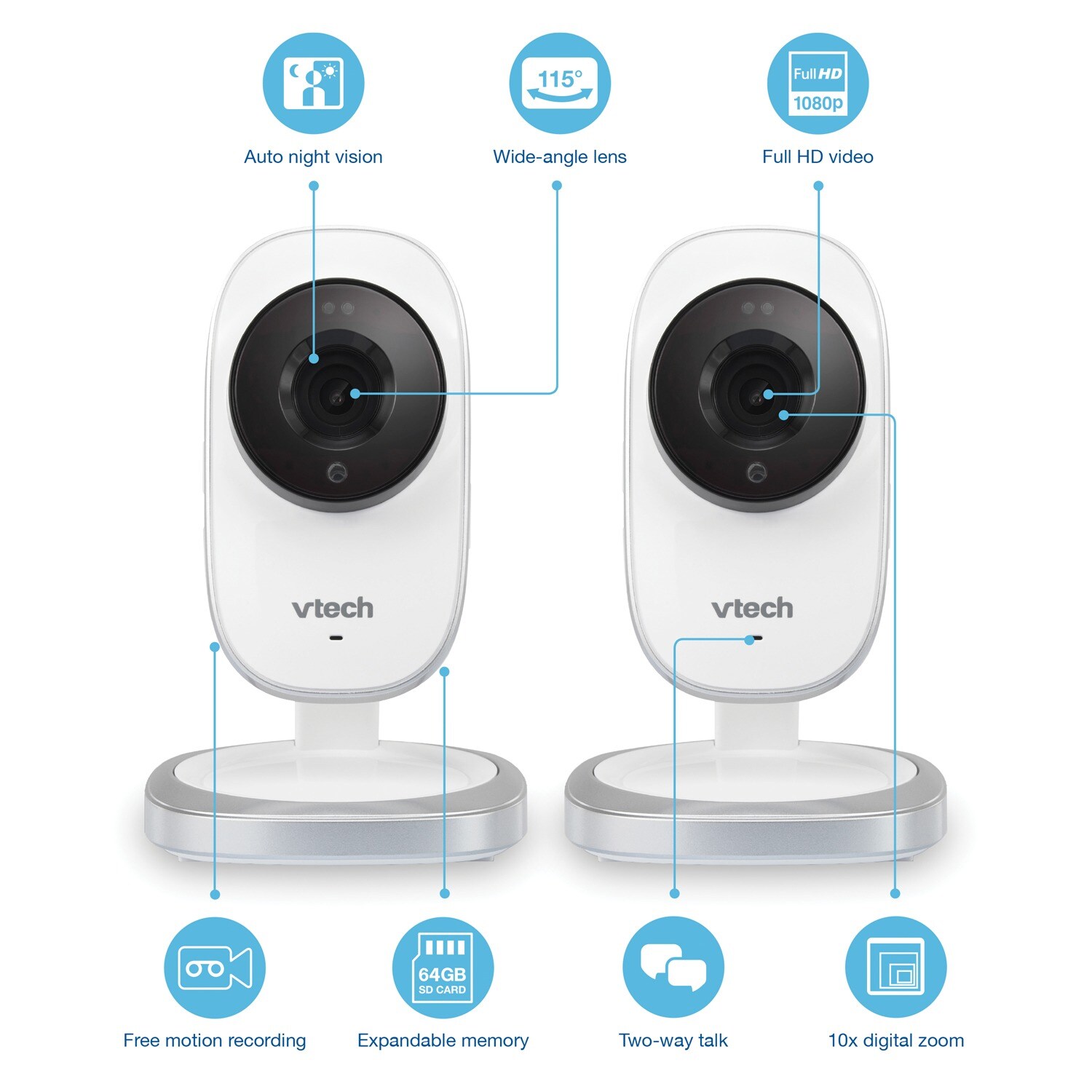 VTech VC9411-2 Security-Cameras - View #4