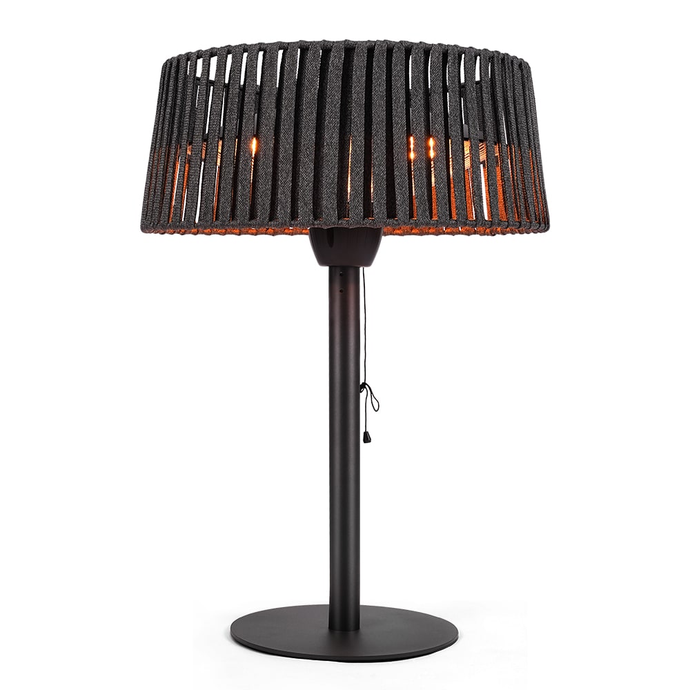 LTMATE 5100 -BTU 1500 -W Tabletop Grey Composite Electric Patio Heater