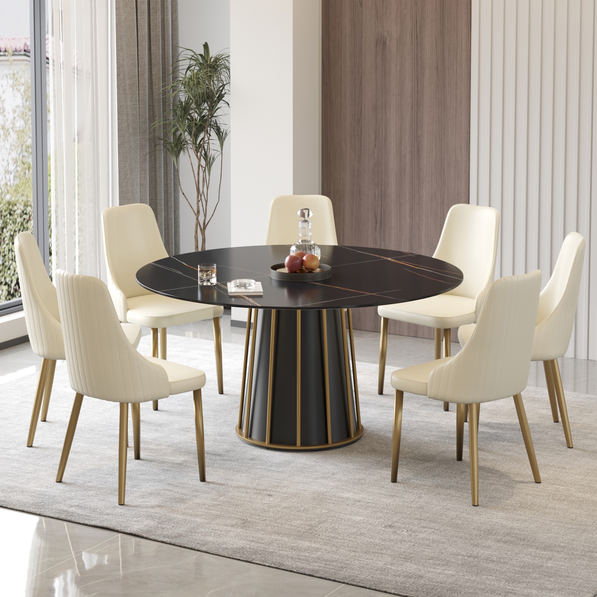 BuotiqHom DH-AT-150B-4B Dining-Tables - View #6