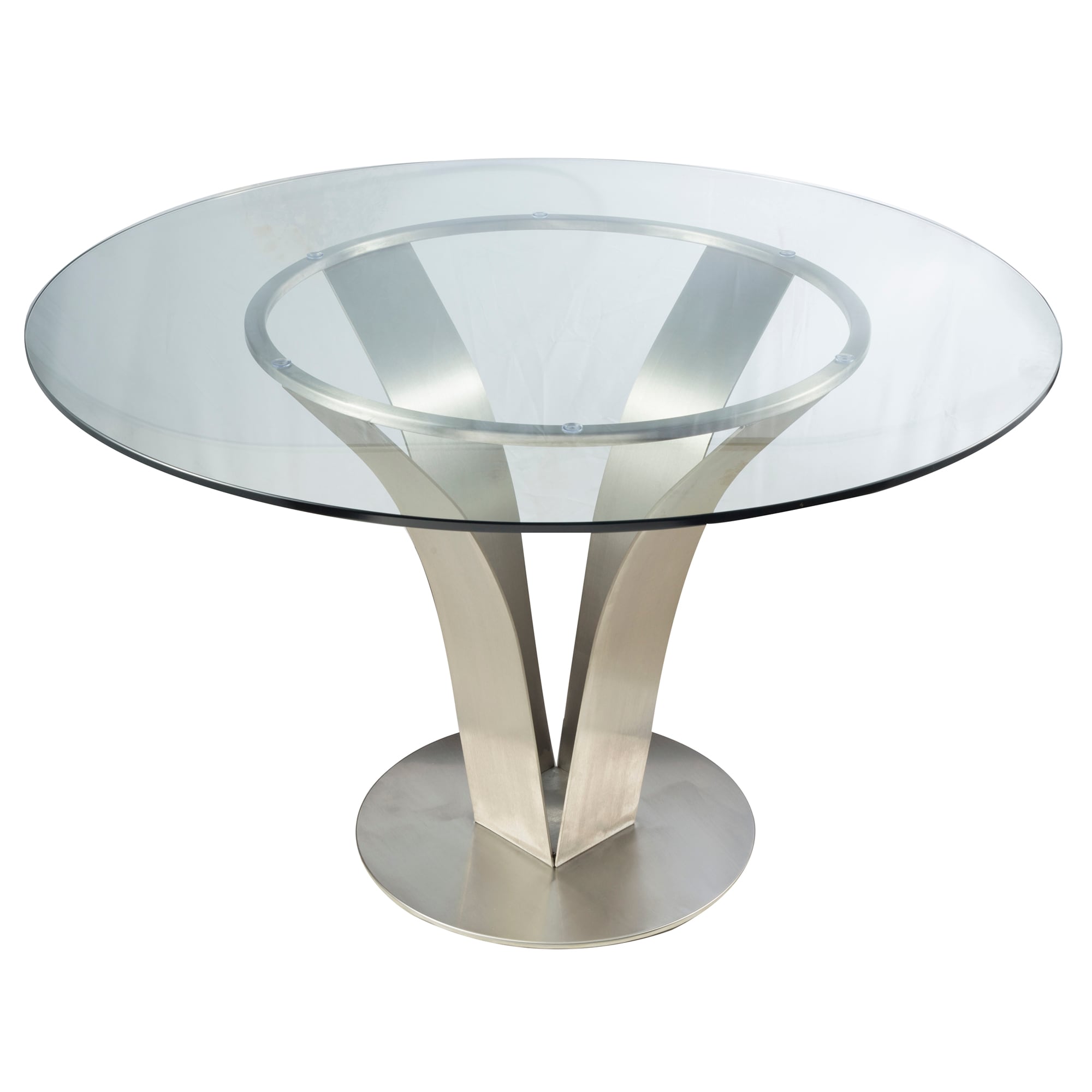 Modern Dining Table Round Glass Coffee Table Small Kitchen Table