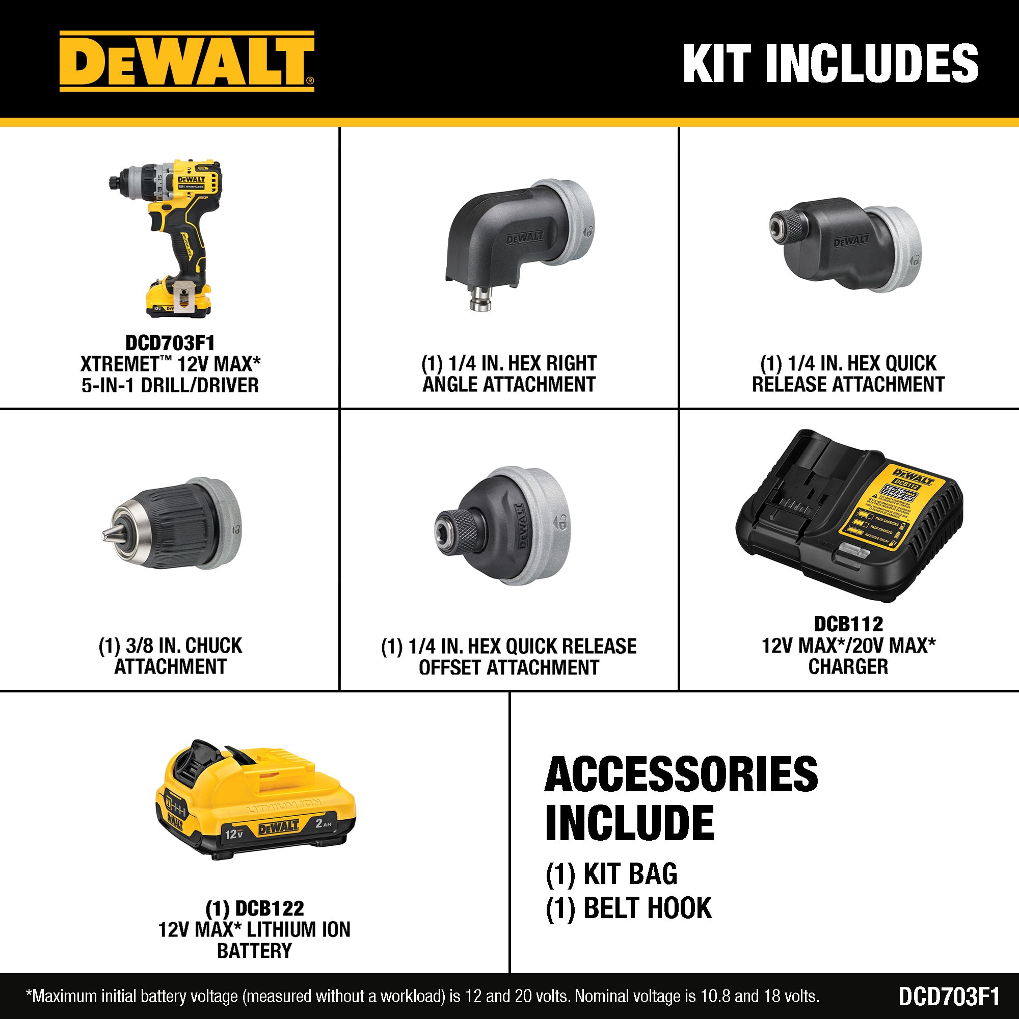DEWALT DCD703F1 c100010 - View #3