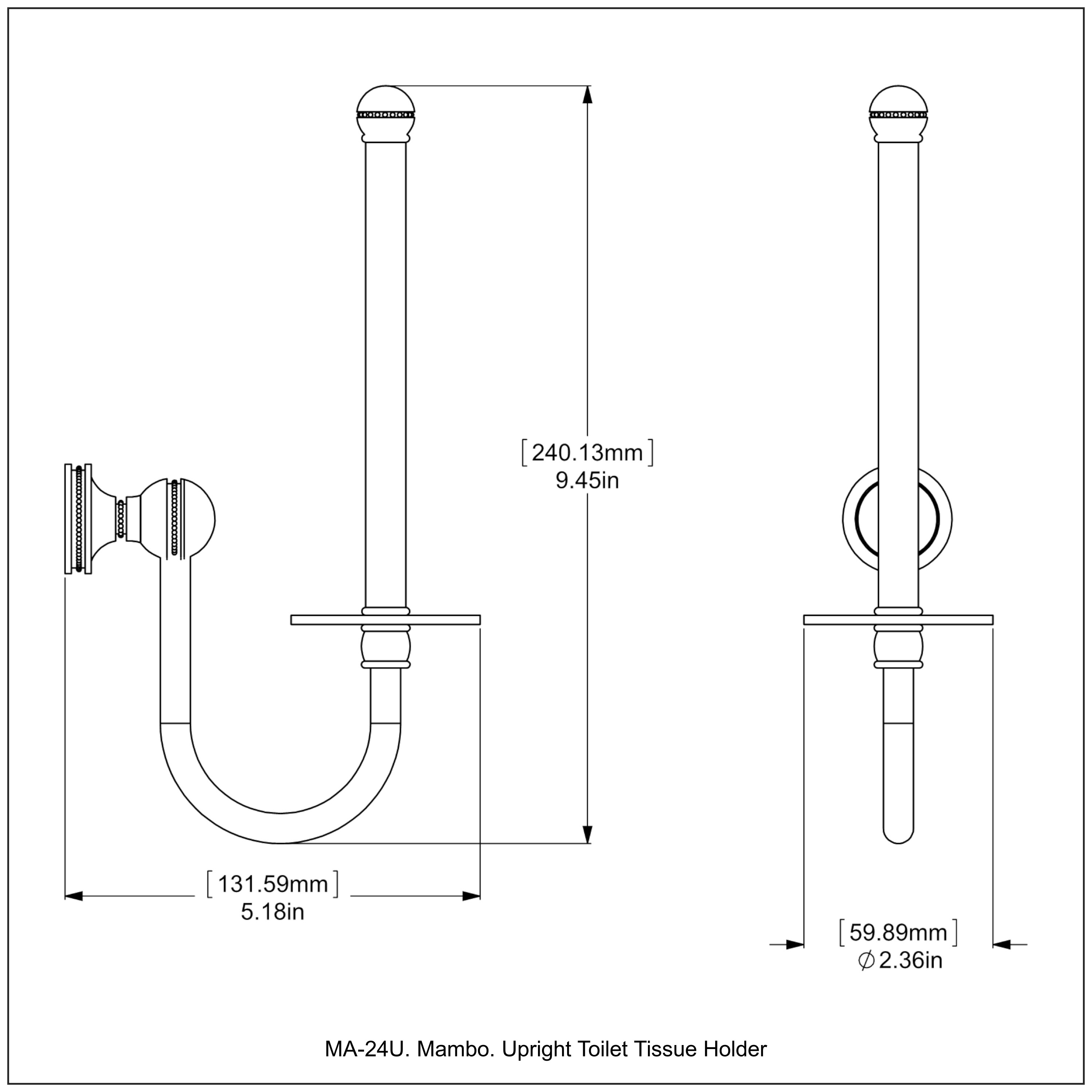 Allied Brass MA-24U-PB d060360 - View #3