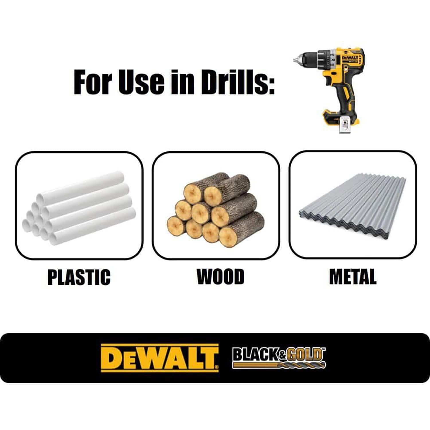 DEWALT DW1622  G Metal-Twist-Drill-Bits - View #2