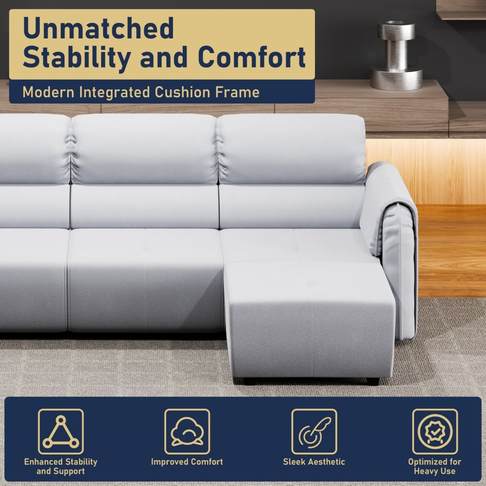 DYHOME HKSF-03GY-3L Sofas-Loveseats - View #7