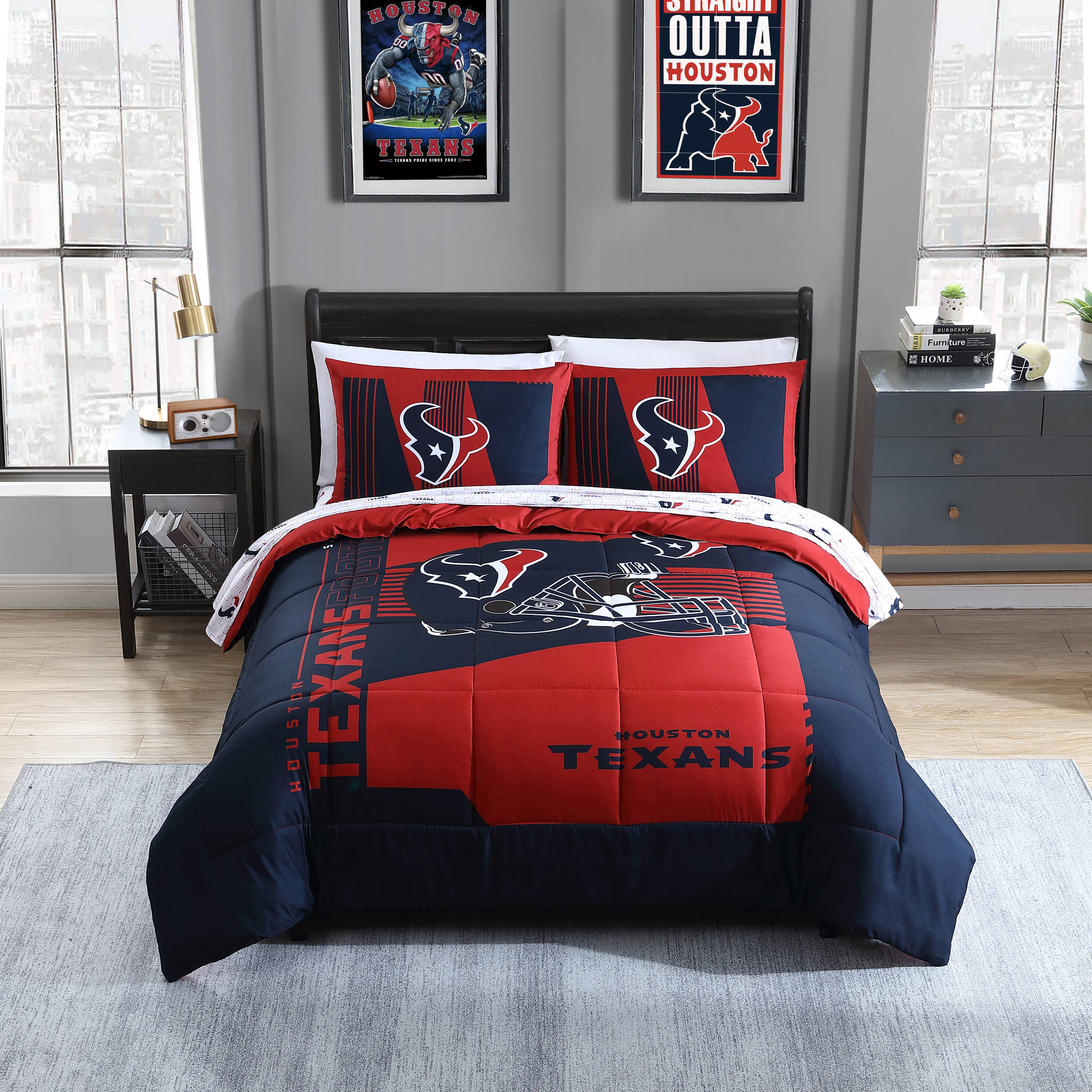 Houston Texans Full/Queen Bedding Comforter Set