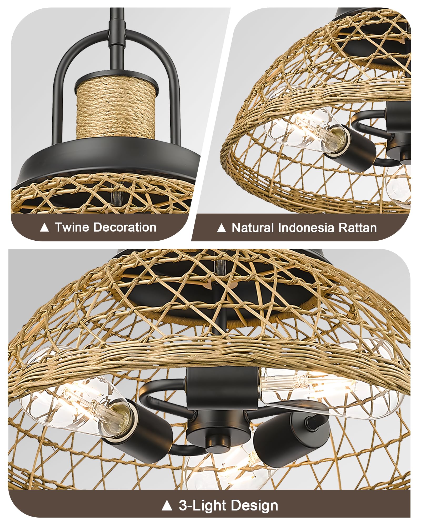 LTMATE LS5HJF83MIL BK Pendant-Lights - View #3
