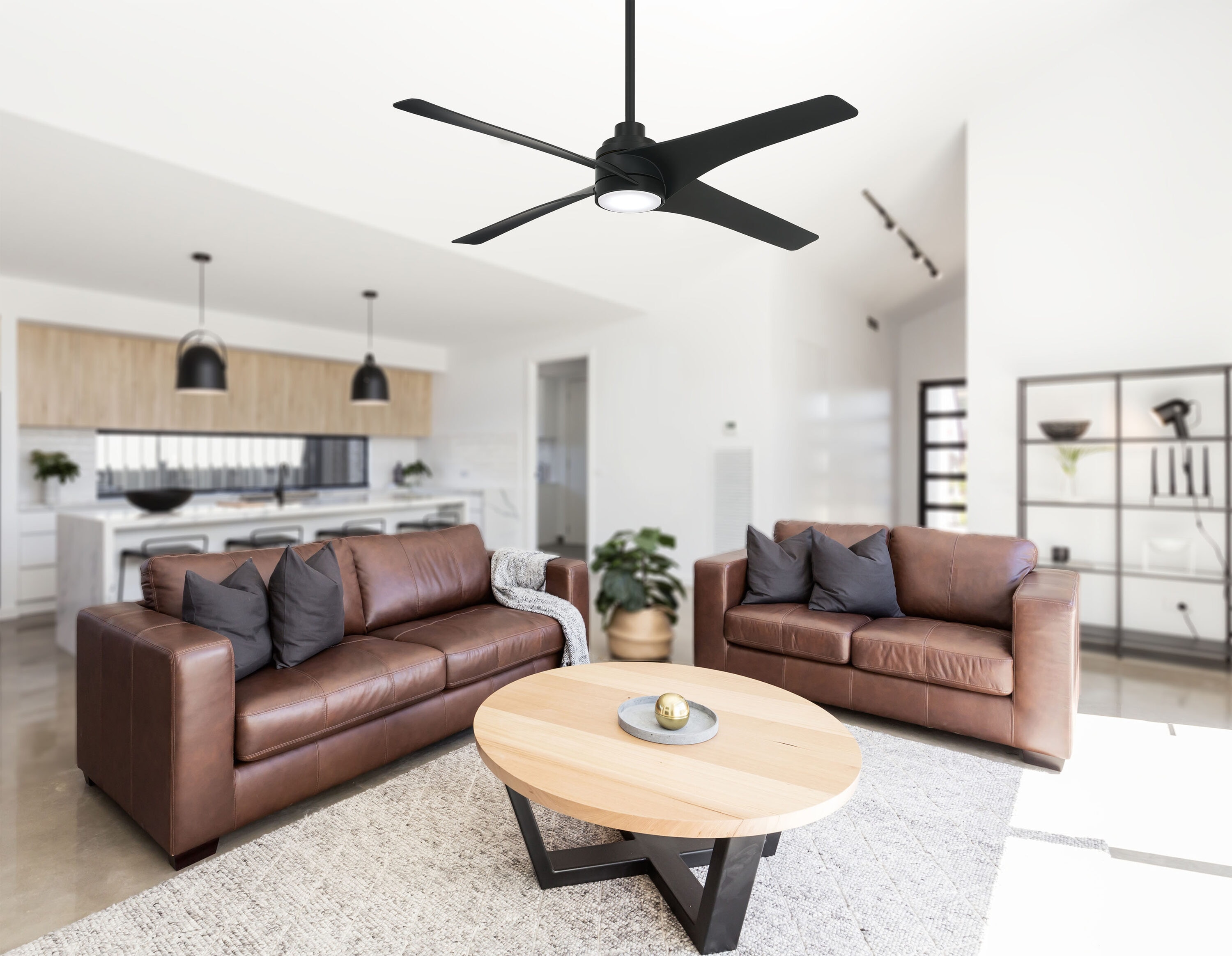 Minka Aire F543L-CL Ceiling-Fans - View #3