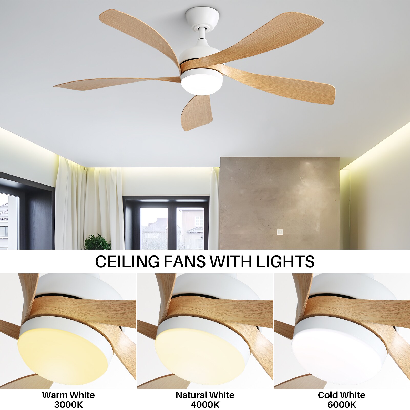 JUSHUA WSY-2P501747 Ceiling-Fans - View #5