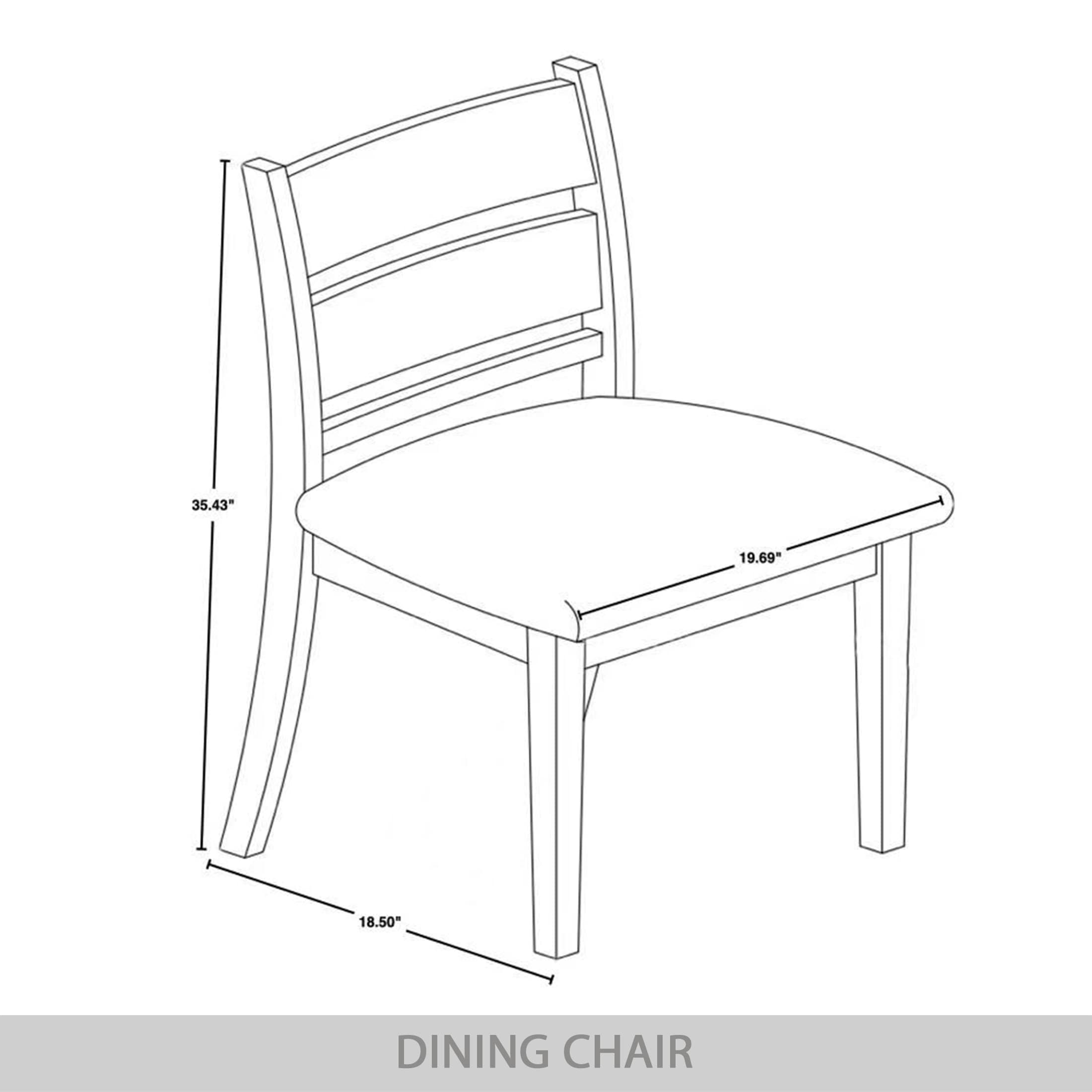 CasePiece C3065US-GY-WD-2X Dining-Chairs - View #9