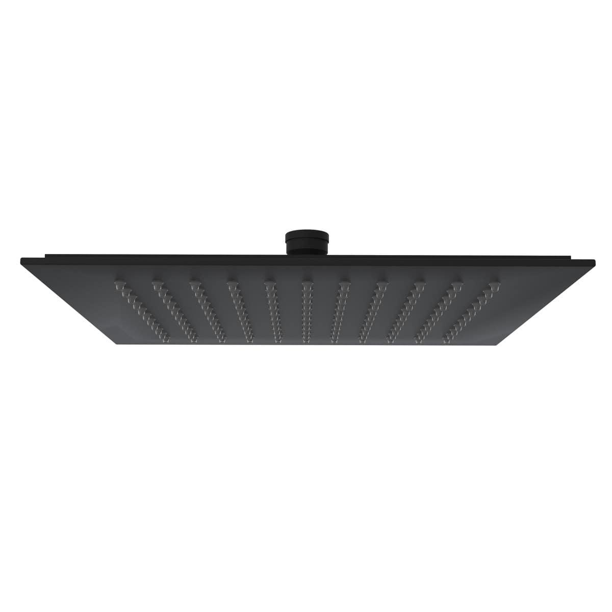 Rohl SLM05MB 9.5 inch Single Function 1.8 GPM Square Wall or Ceiling Mount Shower Head in Matte Black
