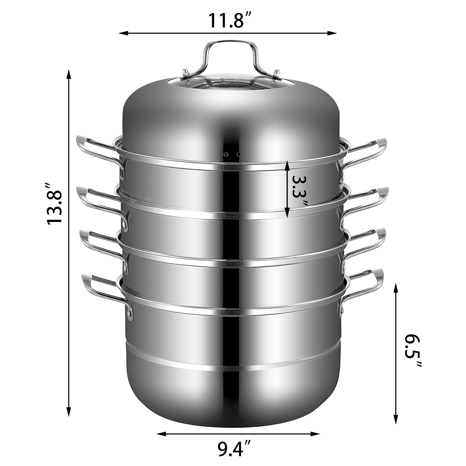 VEVOR ZL5CBXGZL30CM0001V0 Stock-Pots - View #3