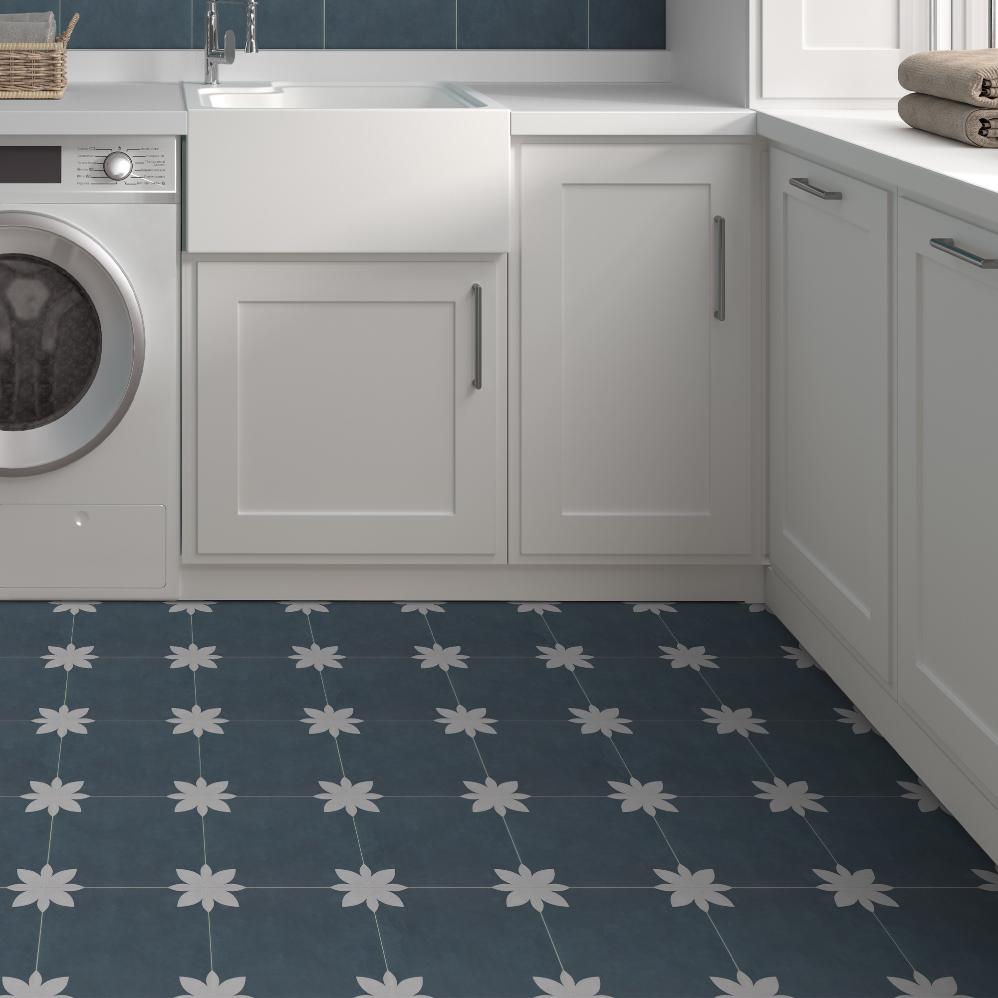SUNWINGS PSFT-FBLU-16 Vinyl-Tiles - View #5
