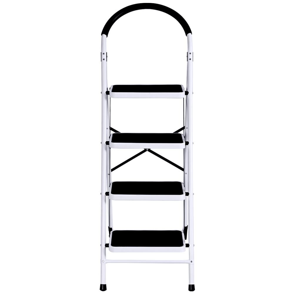 4 Aluminum, Platform 4 Step Ladder, 300 lbs Rated, Type 1A ， taburete  plegable cocina , escalera plegable para exterior