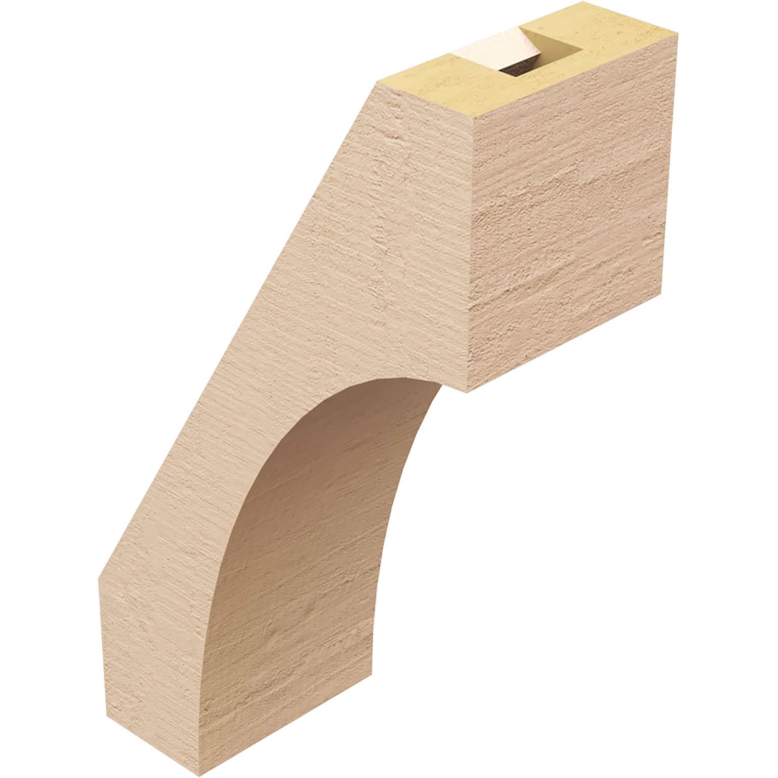 Ekena Millwork BRCUR03X06X10WTLRCPR braces - View #12