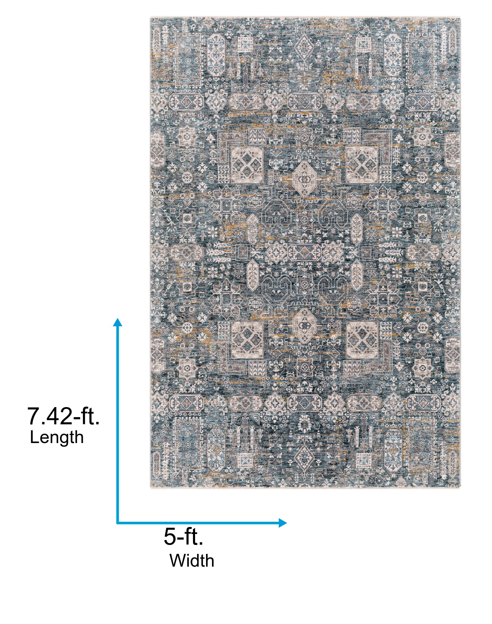 Surya CDF2309-575 rugs - View #5