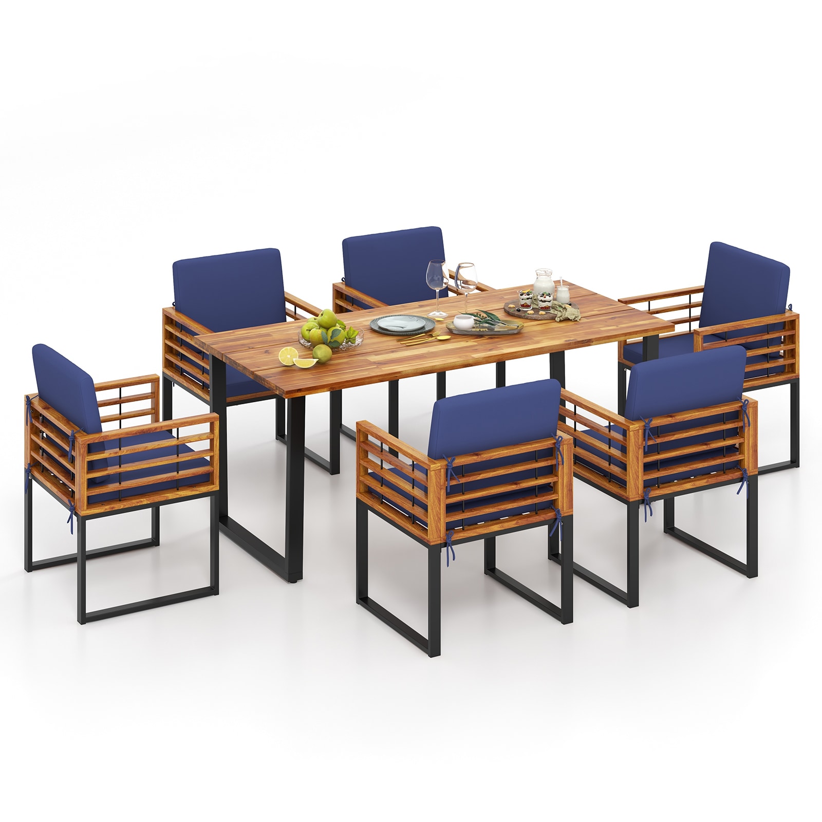 LIVIZA OUG70983NY-X Patio-Dining-Sets - View #4