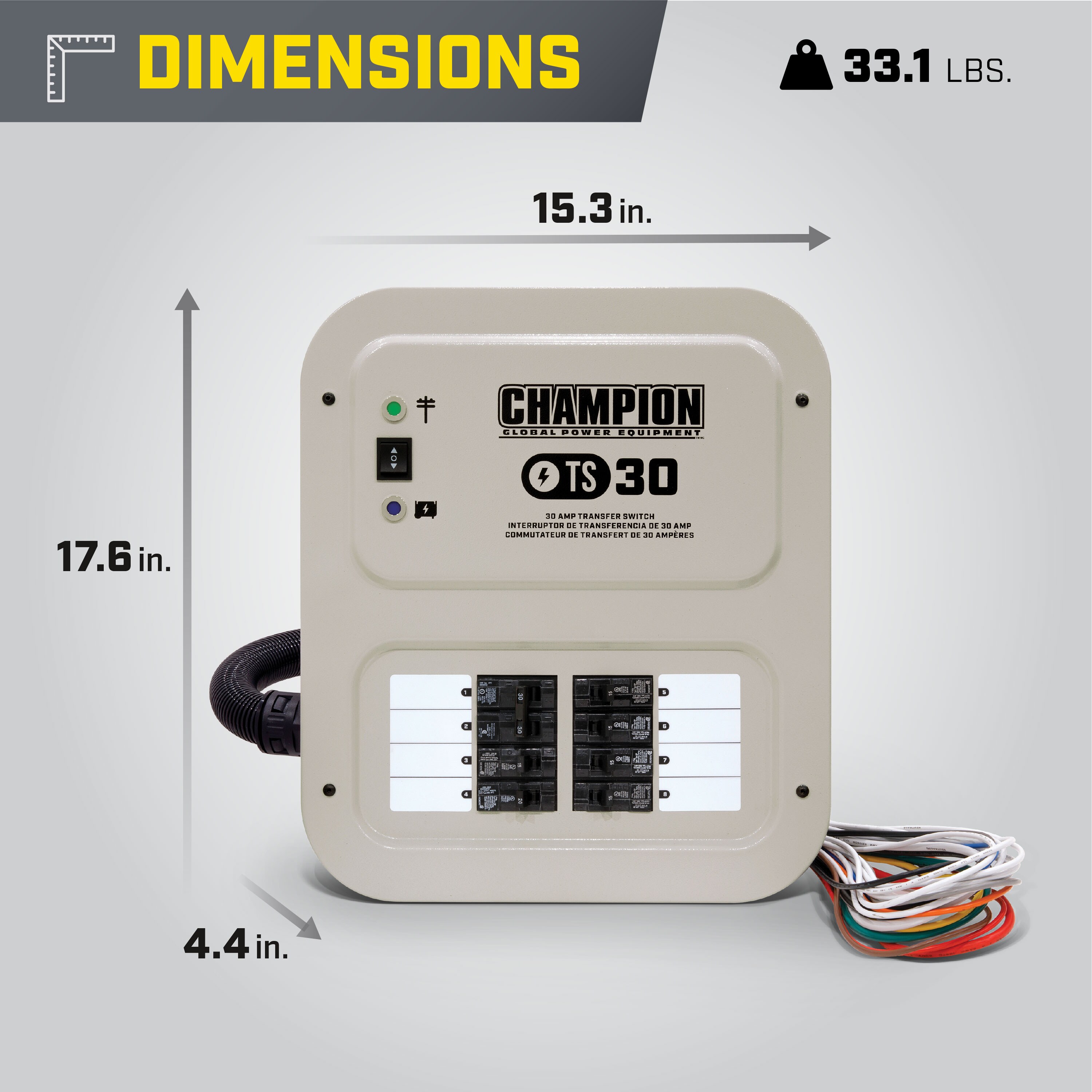 Champion Power Equipment 201192 Transfer-Switch-Kit - View #8