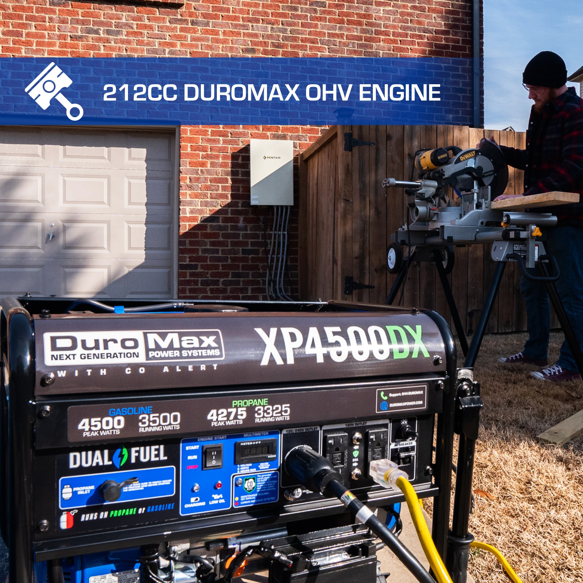 DuroMax XP4500DX Portable-Generators - View #11
