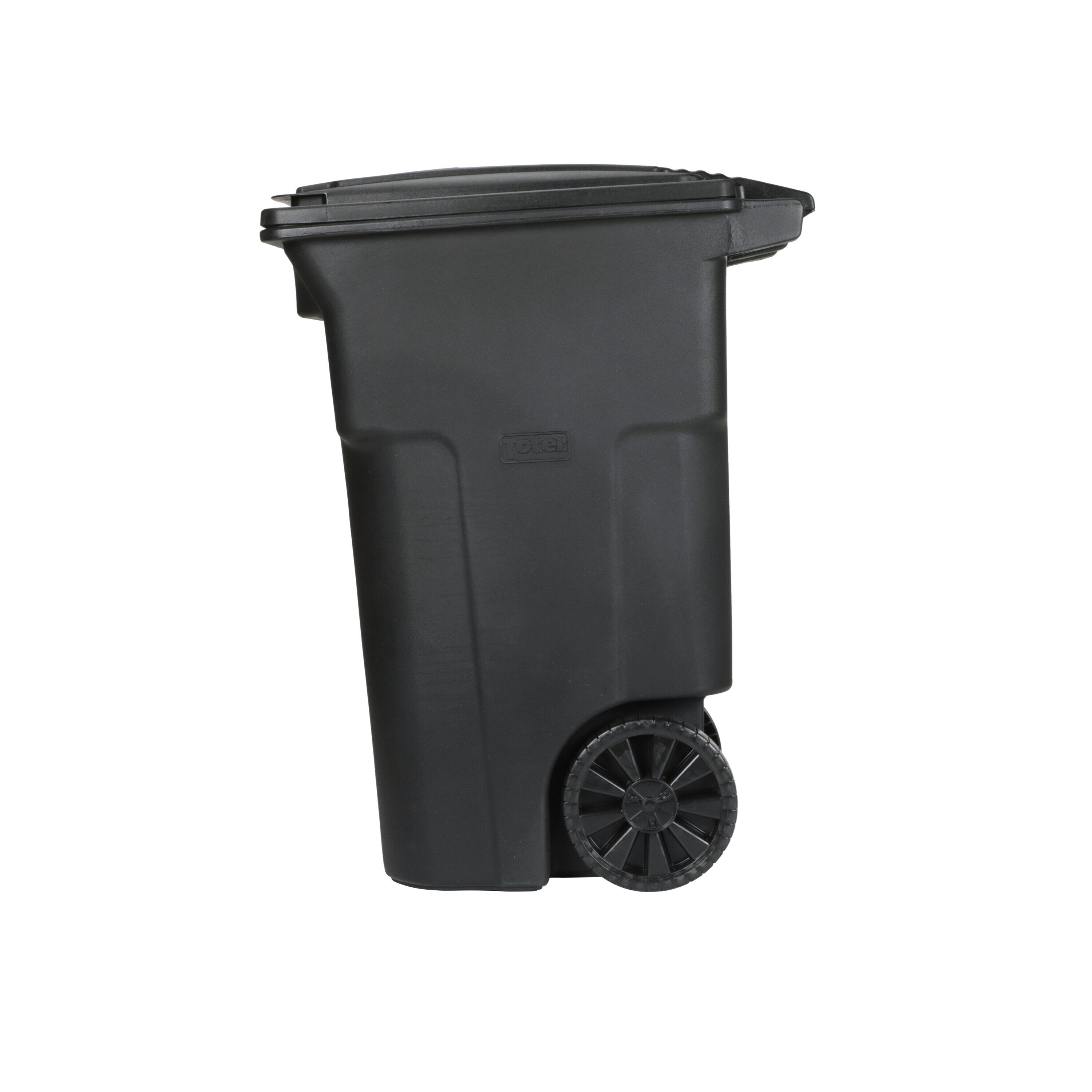 Toter Outdoor Trash Can 64-Gallon Greenstone Plastic Wheeled Trash Can –  Arborb