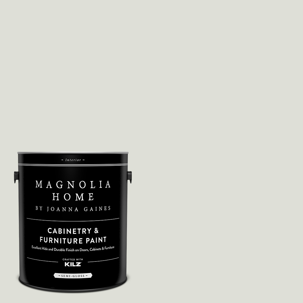 Magnolia Home MAG068-4082236 Semi-gloss Chime Gray MAG068 Tintable Cabinet Furniture Paint Enamel ( 1-gallon )