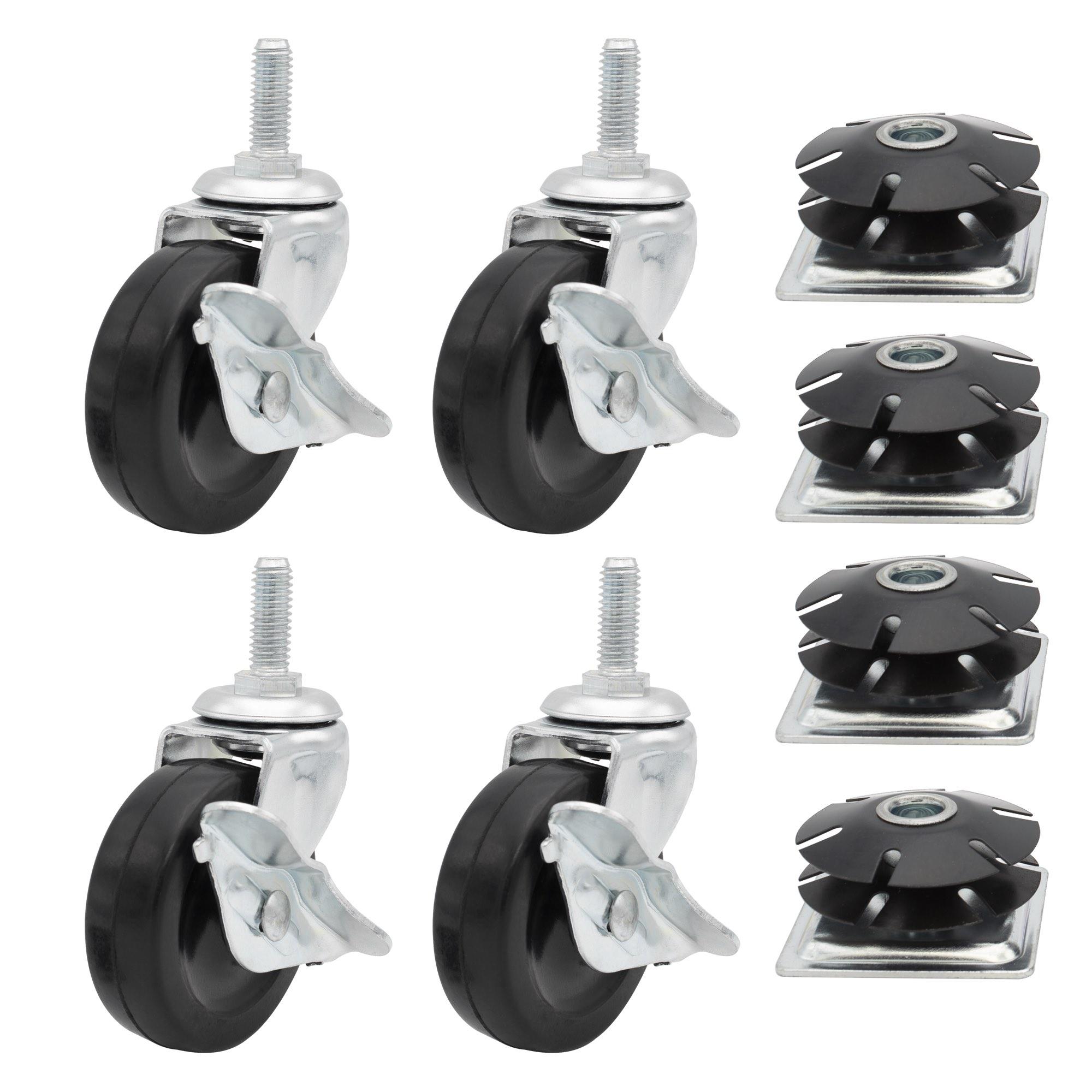 Outwater 3P1.14.00105 2-1/2-in Rubber Swivel Caster