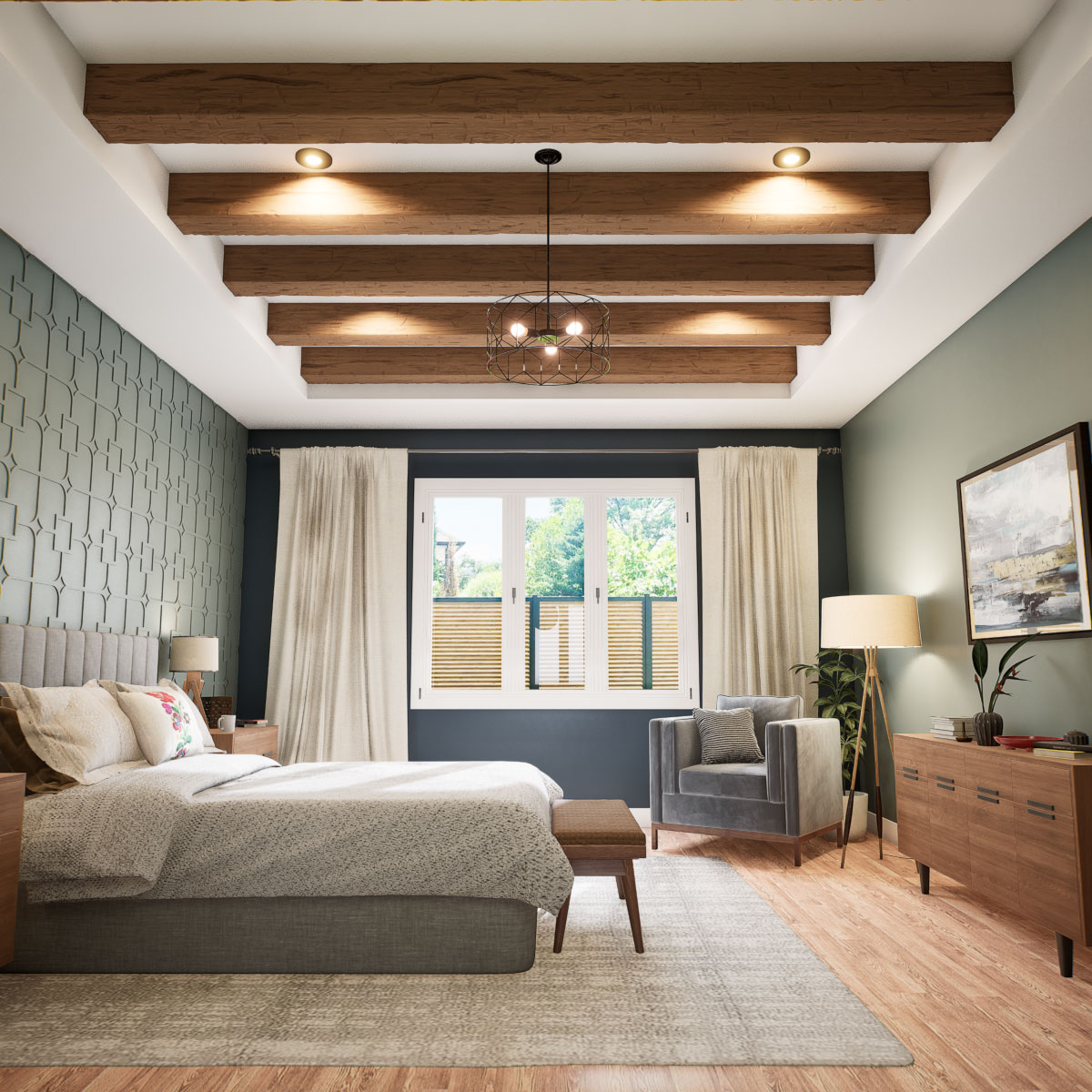 Ekena Millwork BMHH2C0100X060X192TF Faux-Beams - View #8