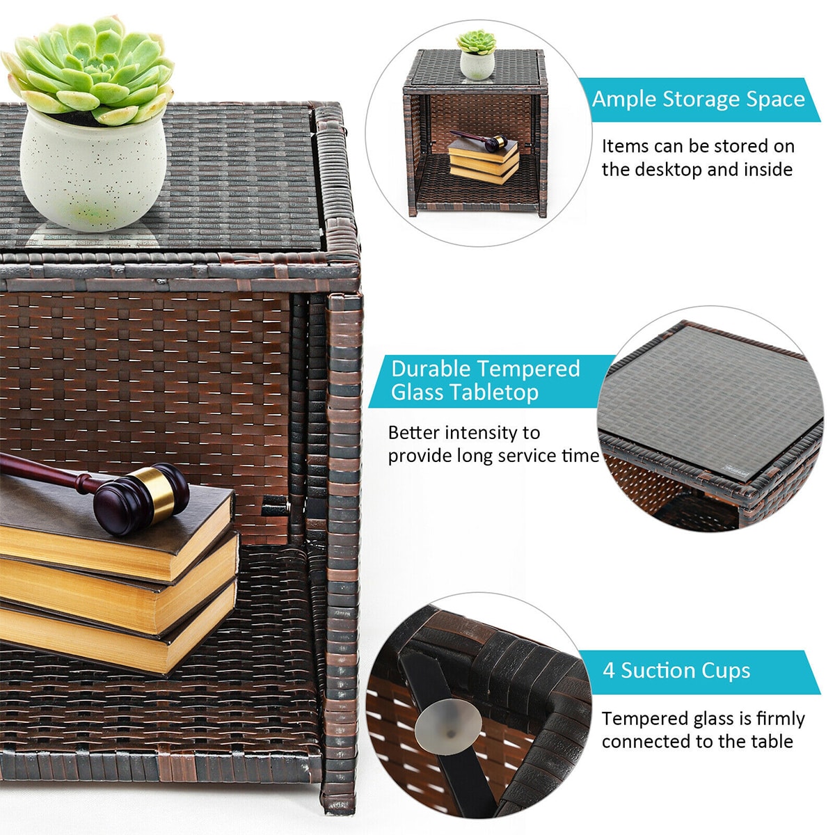 WELLFOR OUG67813TU Patio-Conversation-Sets - View #2