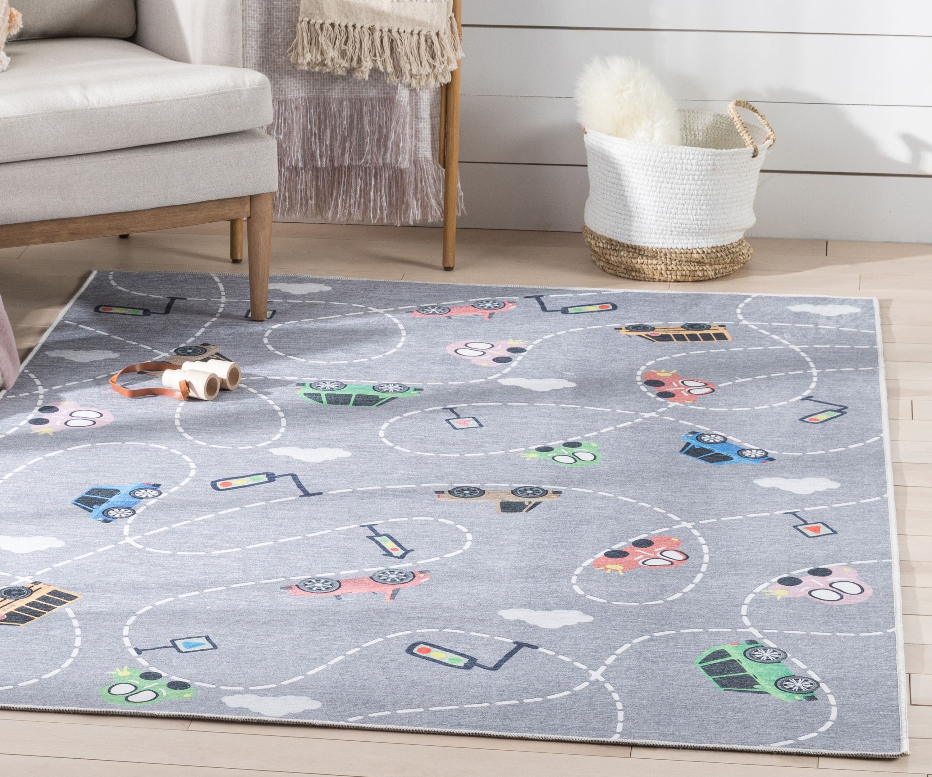 Gray Kids Rugs at Lowes.com