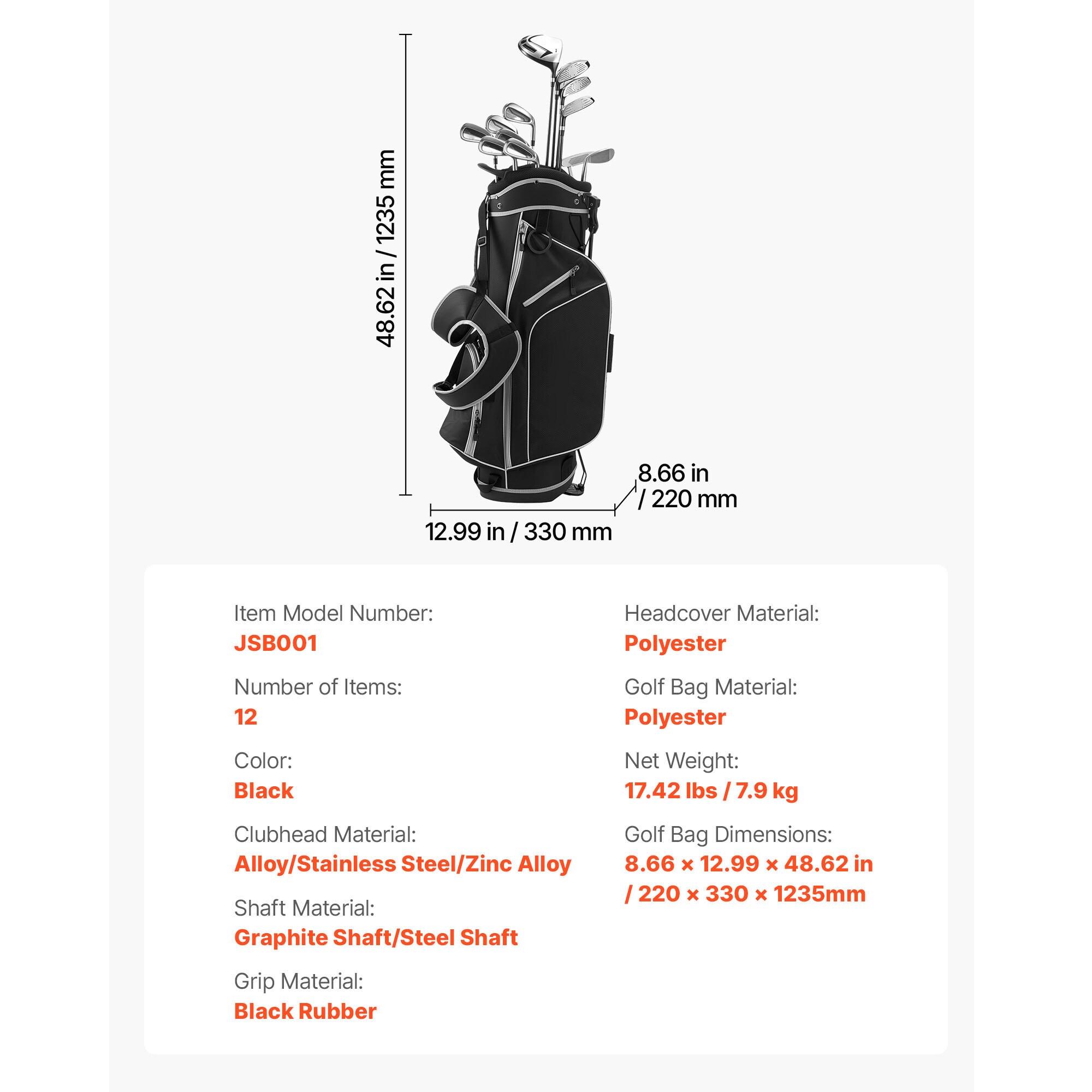 VEVOR SCGEFQGTZ12J08691V0 Sports-Equipment - View #7