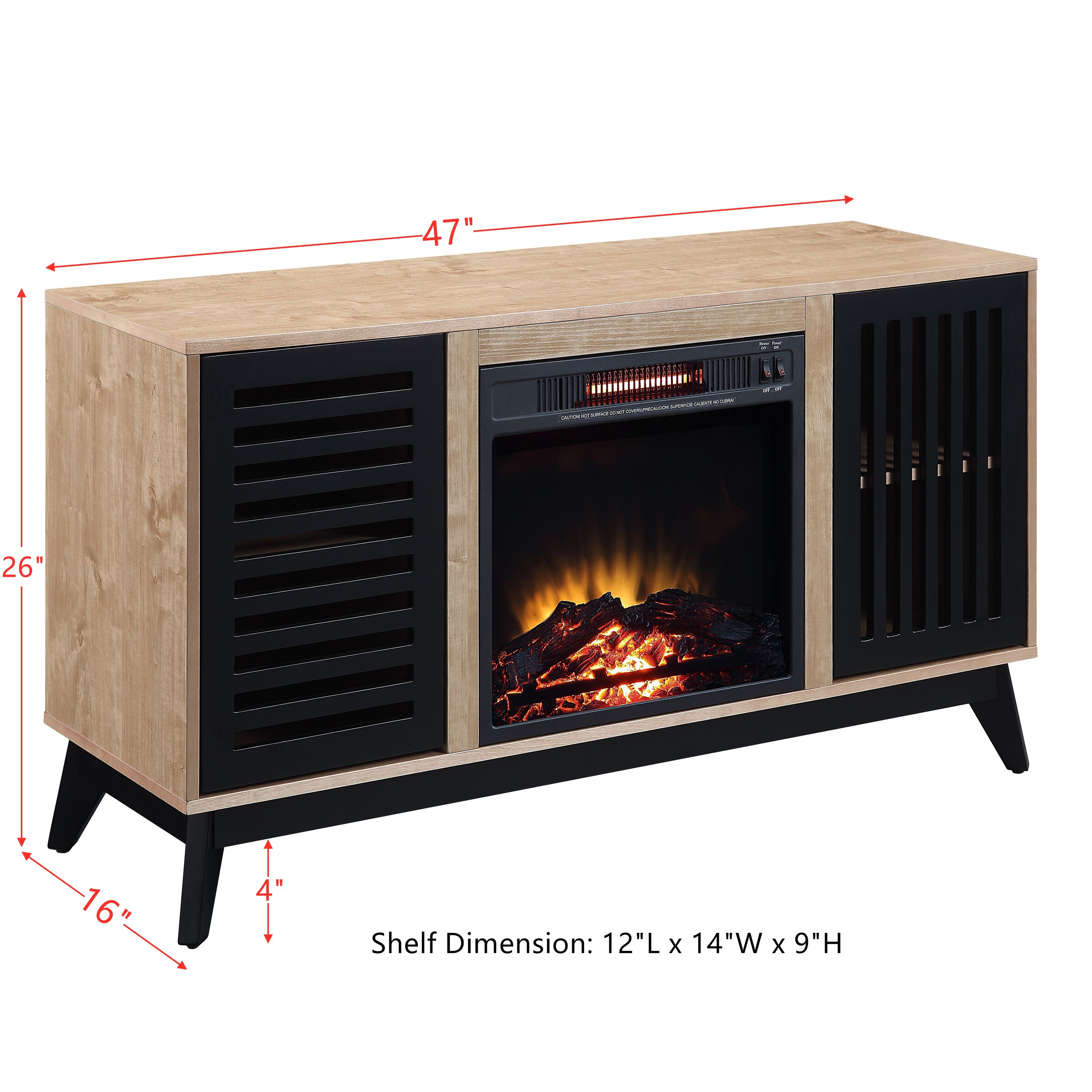 Maocao Hoom FZ00848 Electric-Fireplaces - View #5