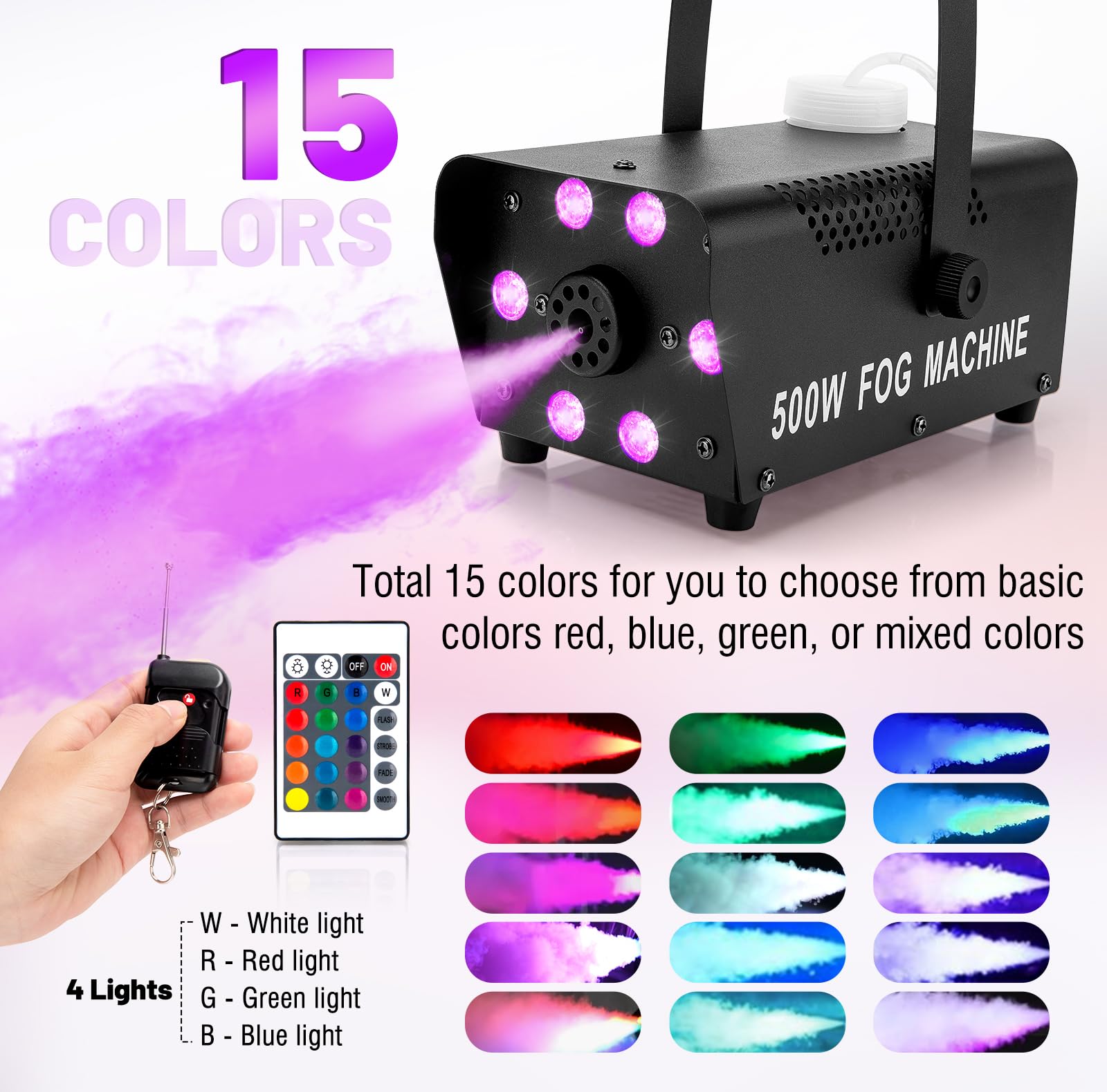 KIWDZFU LKI0820A1550 Fog-Bubble-Machines - View #3
