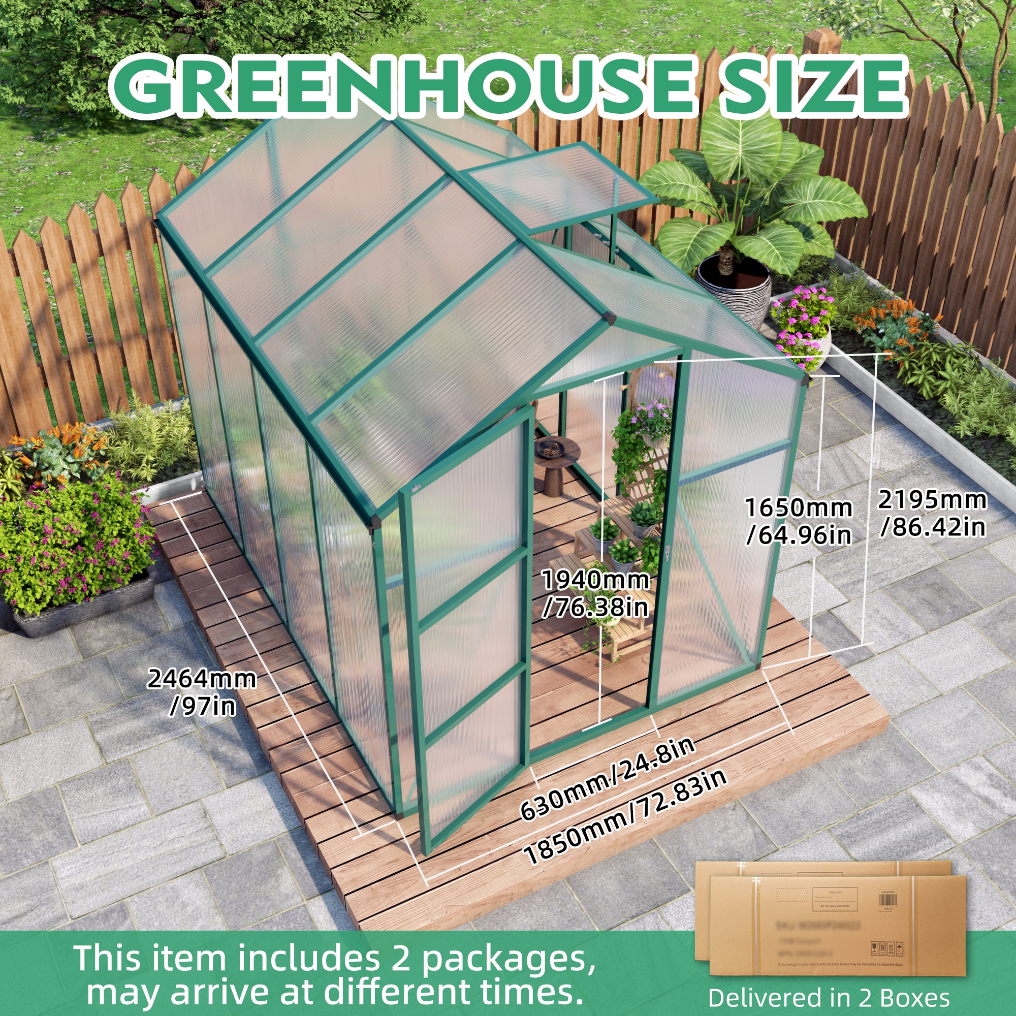 Dimakai DI-MI-S003 greenhouses - View #8