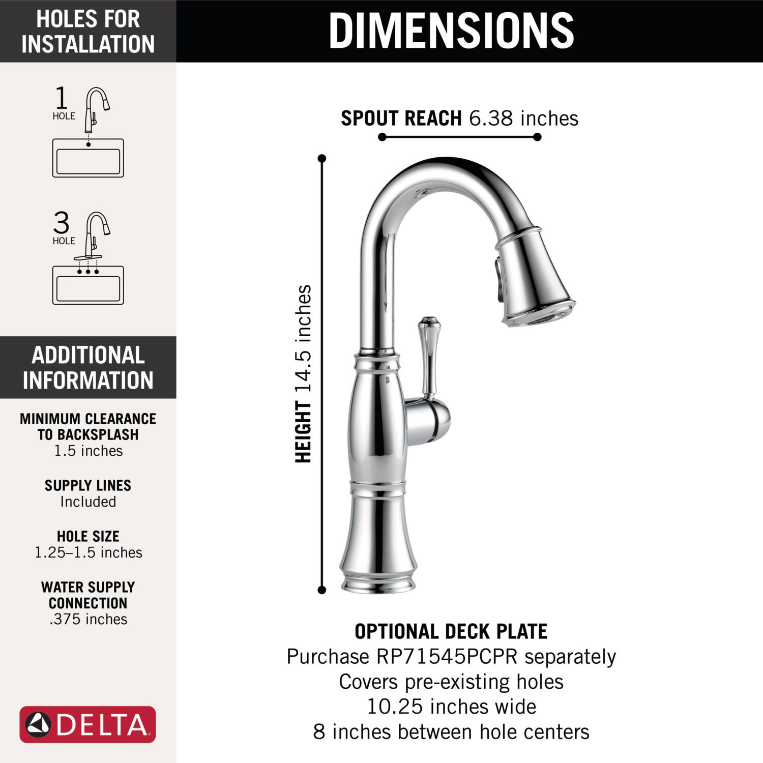 Delta 9997-PR-DST Kitchen-Faucets - View #2