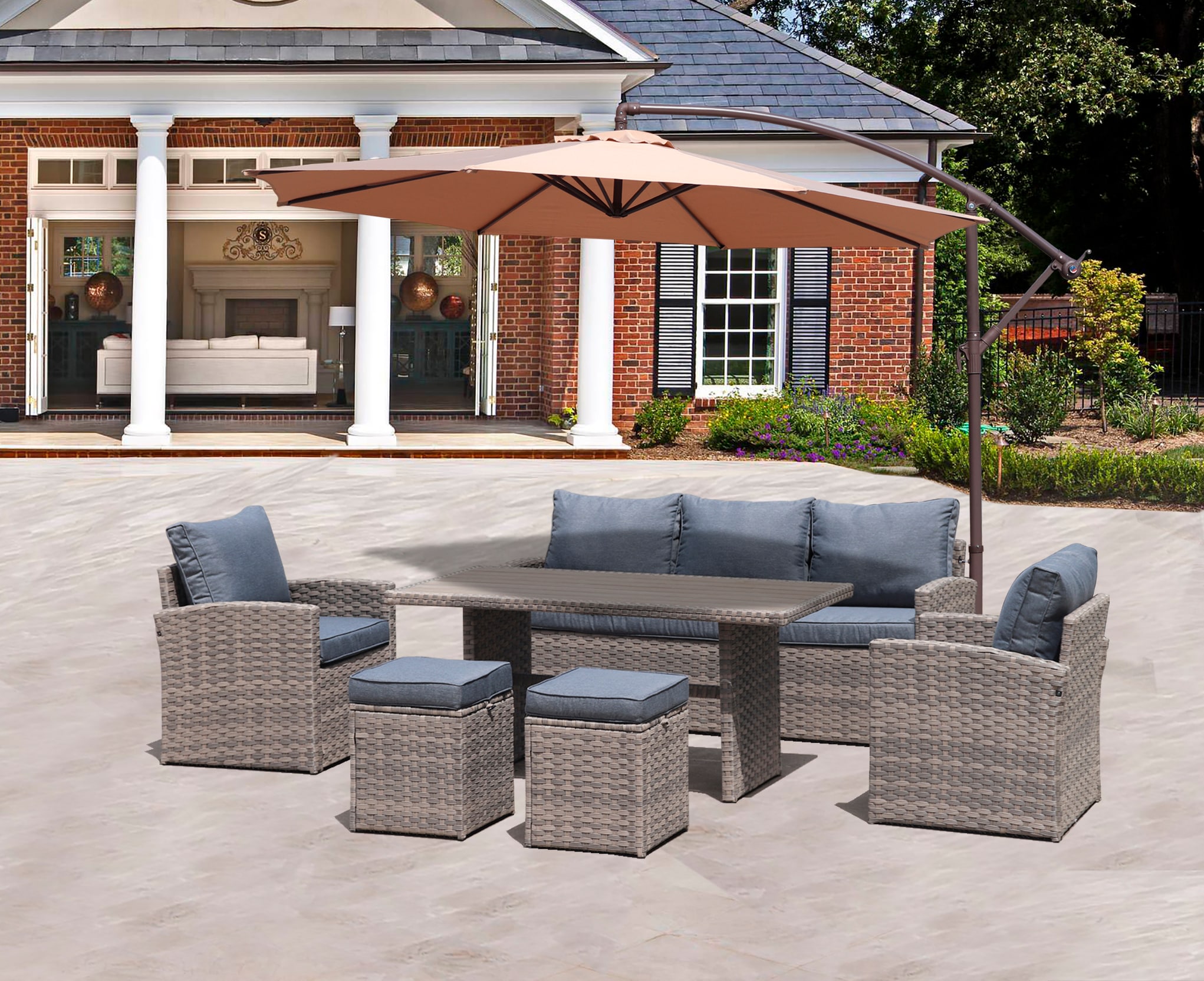 Flynama YC-V-DS-0008A Patio-Conversation-Sets - View #2