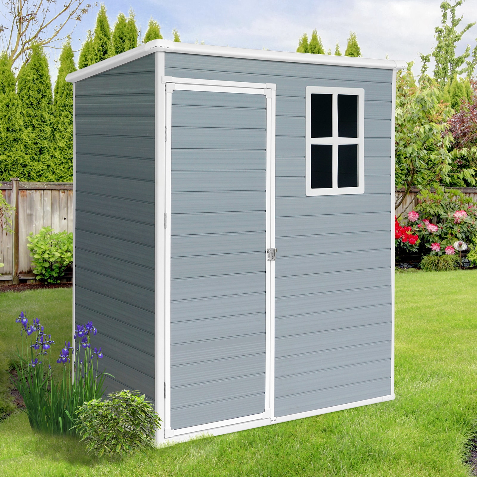 Mondawe MD-WWC00019 Vinyl-Resin-Storage-Buildings - View #3