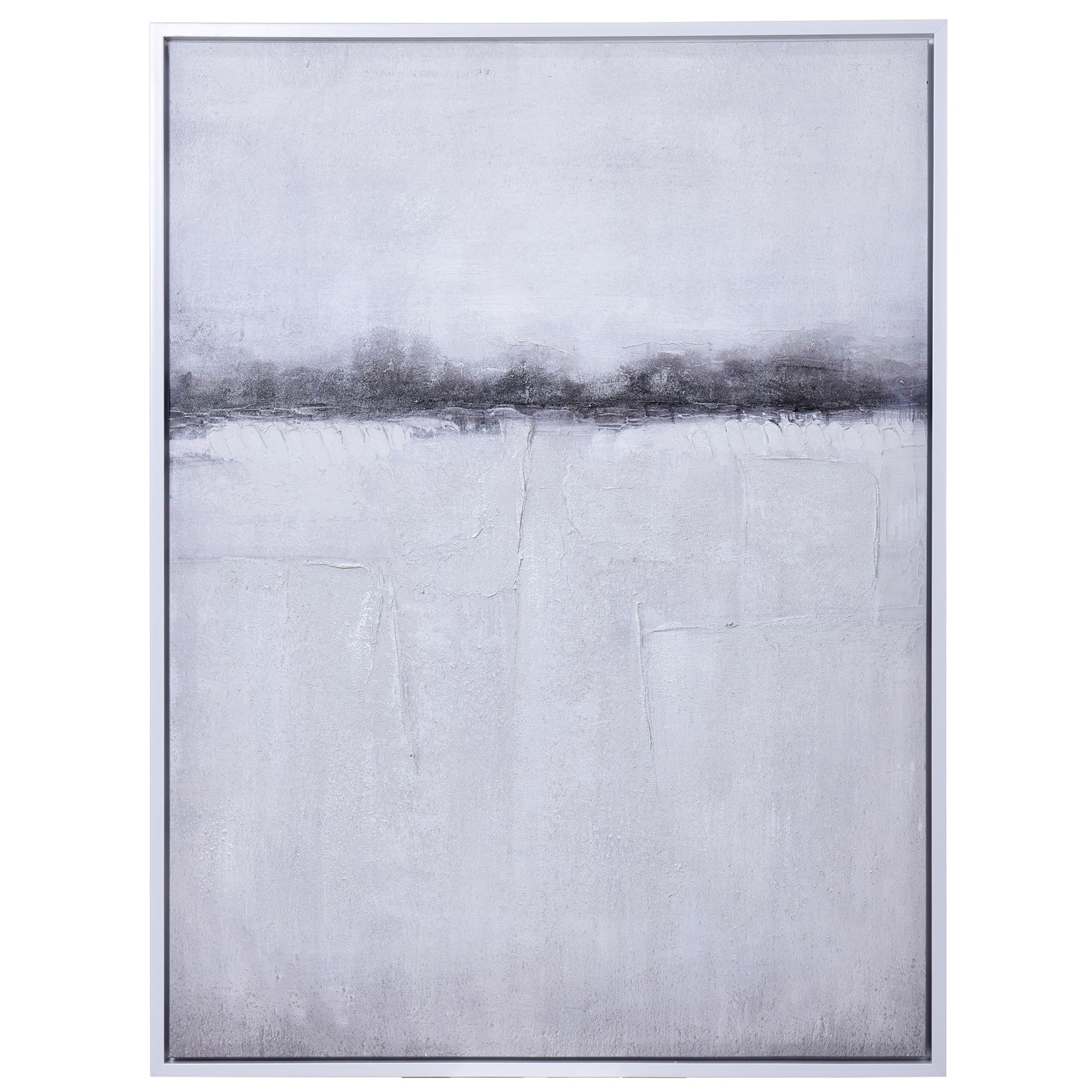 StyleCraft Home Collection WI33925DS Framed 48-in H x 36-in W Abstract Print on Canvas