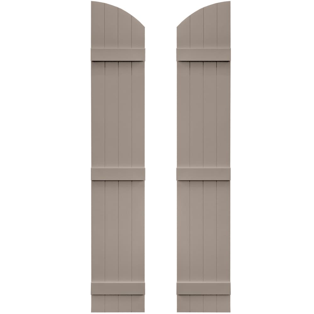 Vantage V5931477008 13.875-in W x 77-in H Clay Board and batten Exterior Shutters ( 1 -Pack )