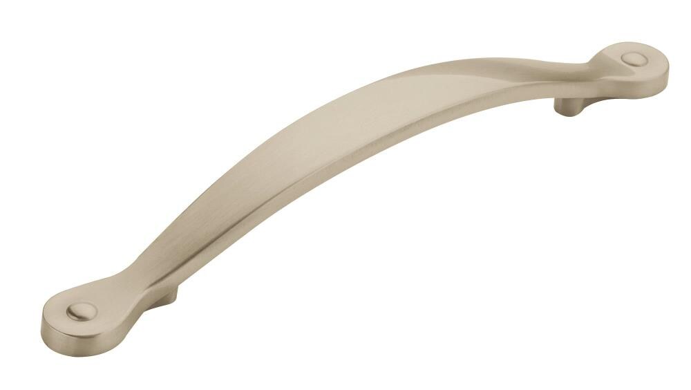 Satin Nickel Brushed Cabinet Pull with Mounting Hardware