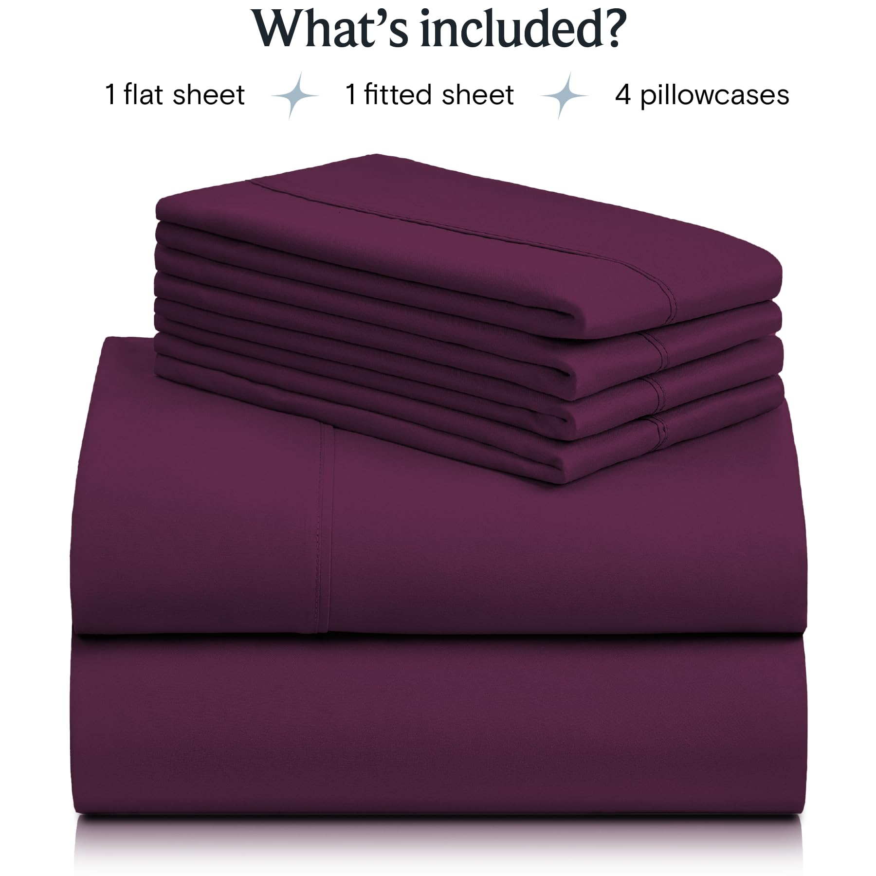 LuxClub B0727YNTHM Sheet-Sets - View #5