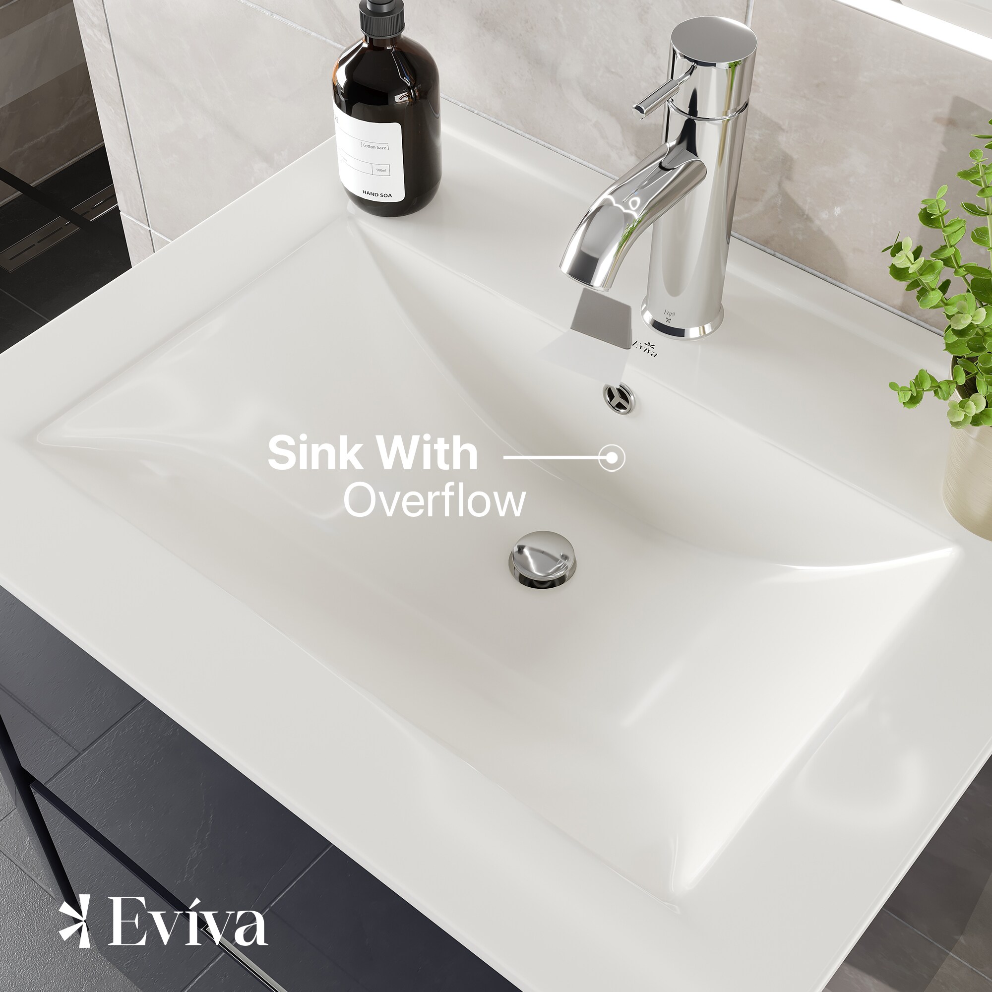 Eviva EVVN564-24DGR Bath-Vanity-Combo - View #7
