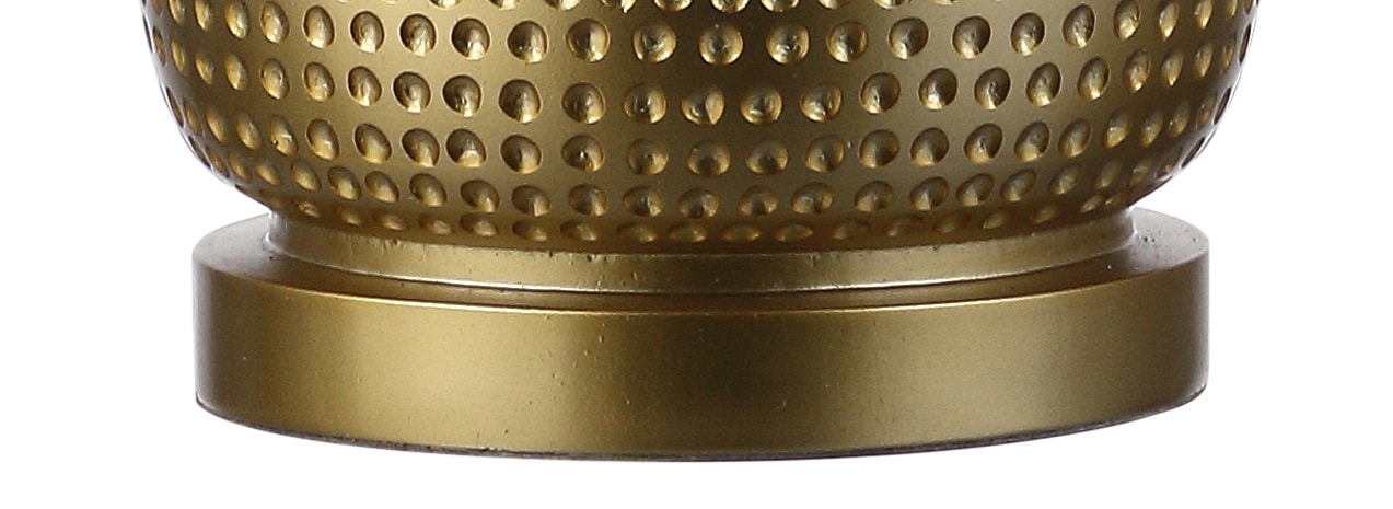 Sophia 30" Gold Resin Table Lamp with Linen Shade