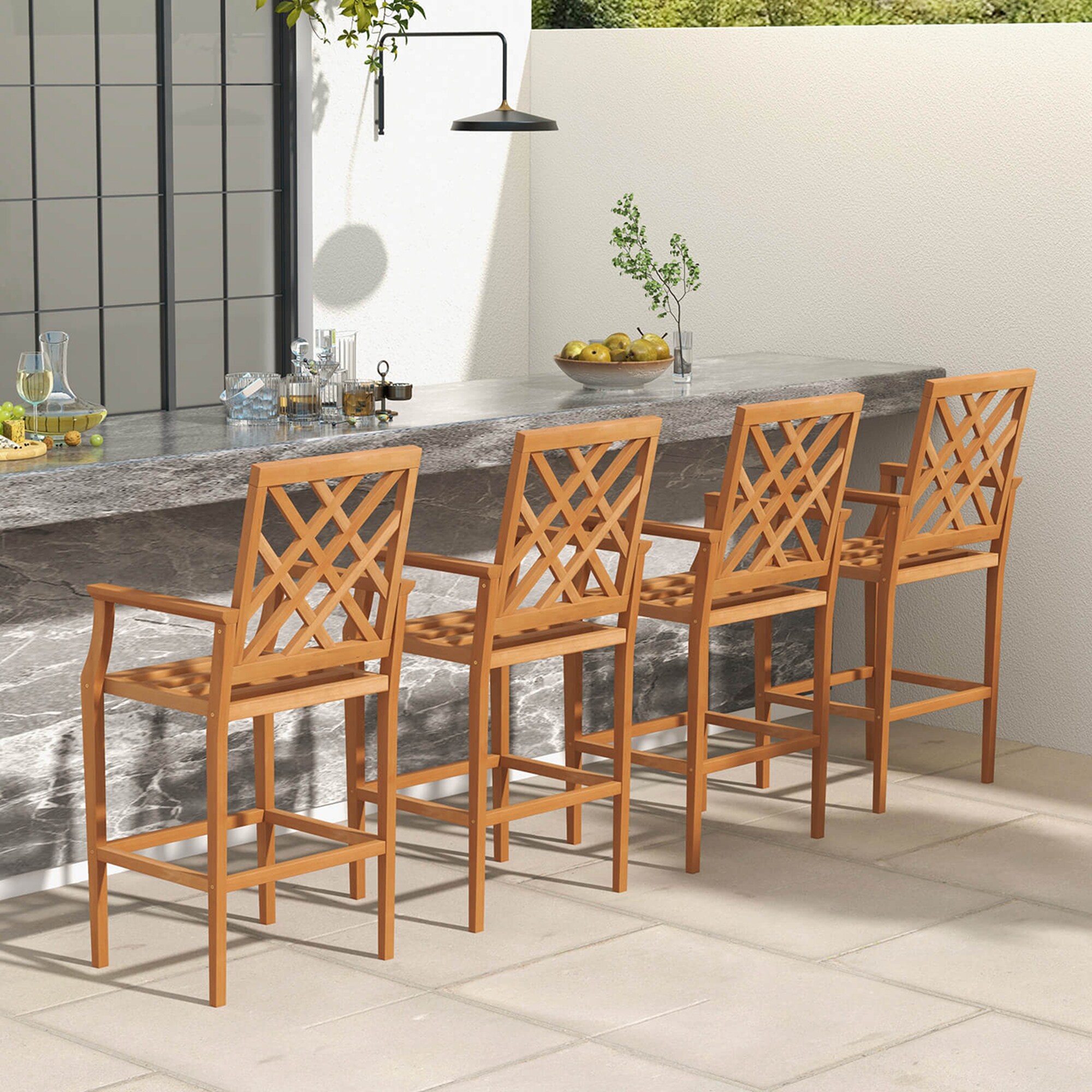 Costway HCST04282 stools - View #7