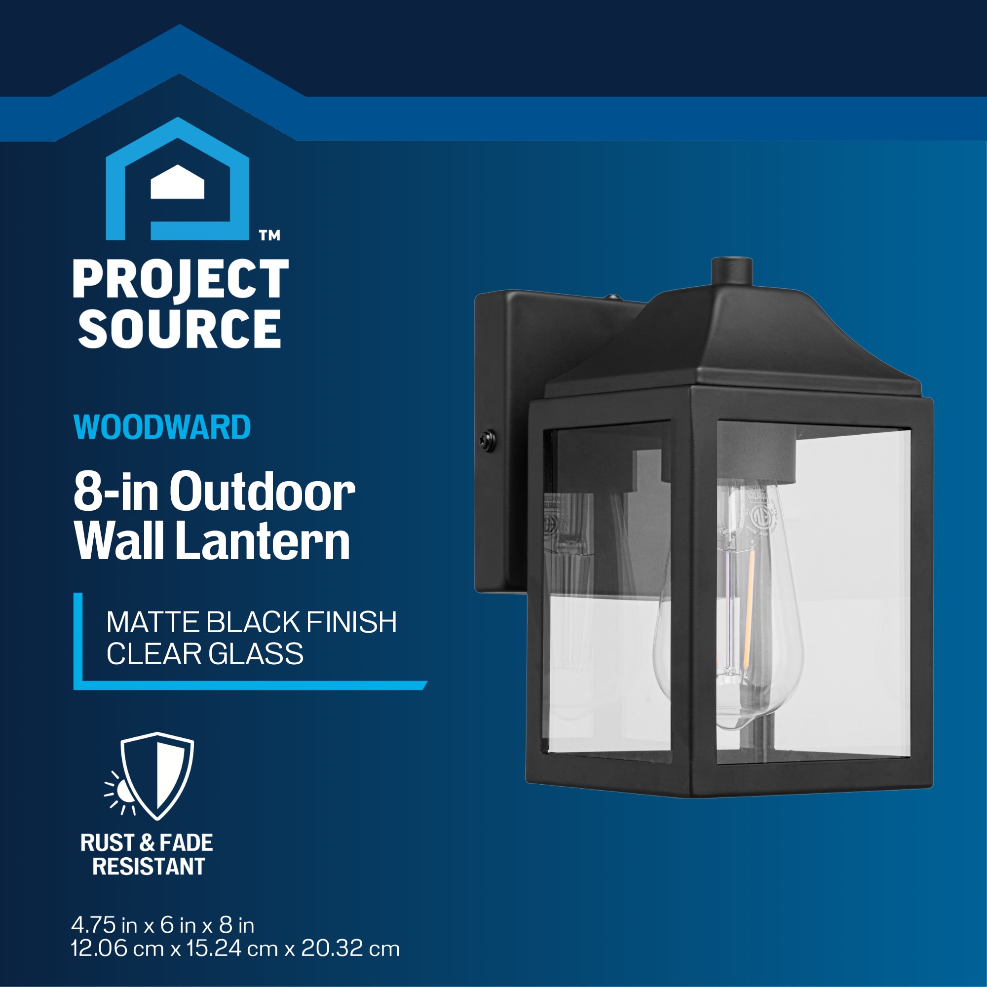 Project Source 43074 Outdoor-Wall-Lighting - View #4