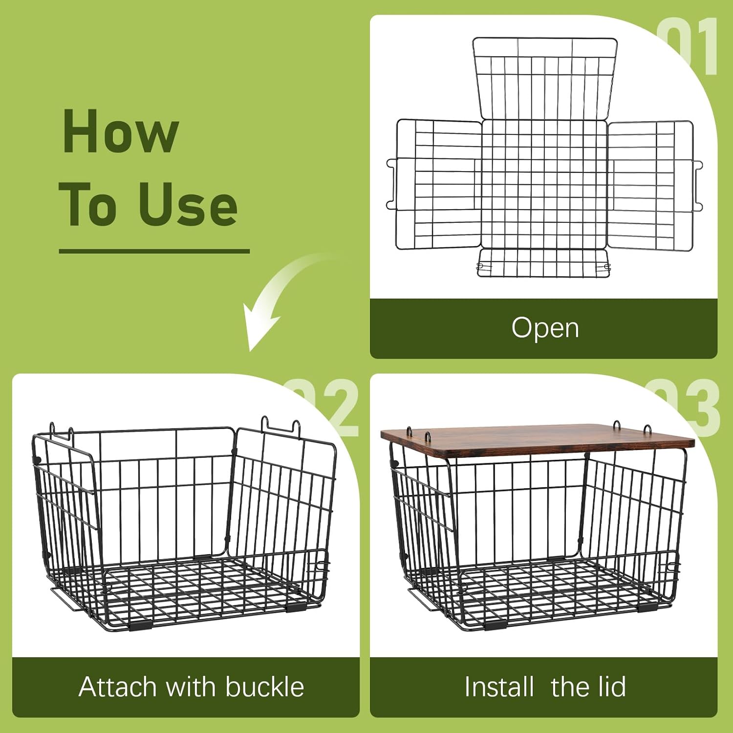 Delamu B0DRD7PSBF Dining-Kitchen-Storarge - View #5