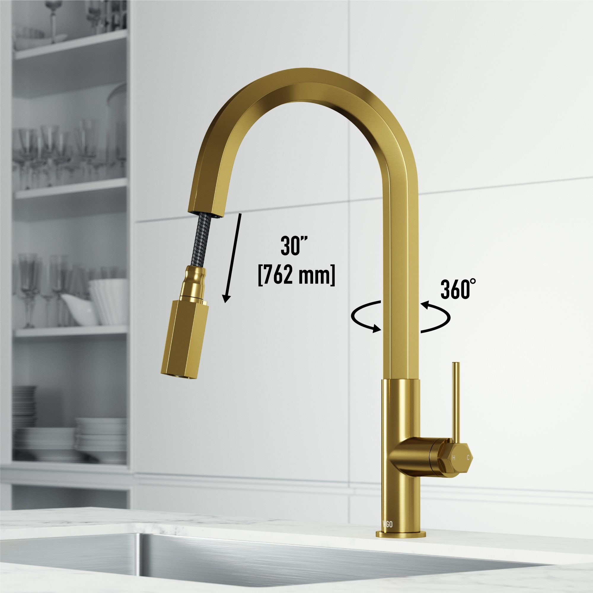 VIGO VG02034MG Kitchen-Faucets - View #5