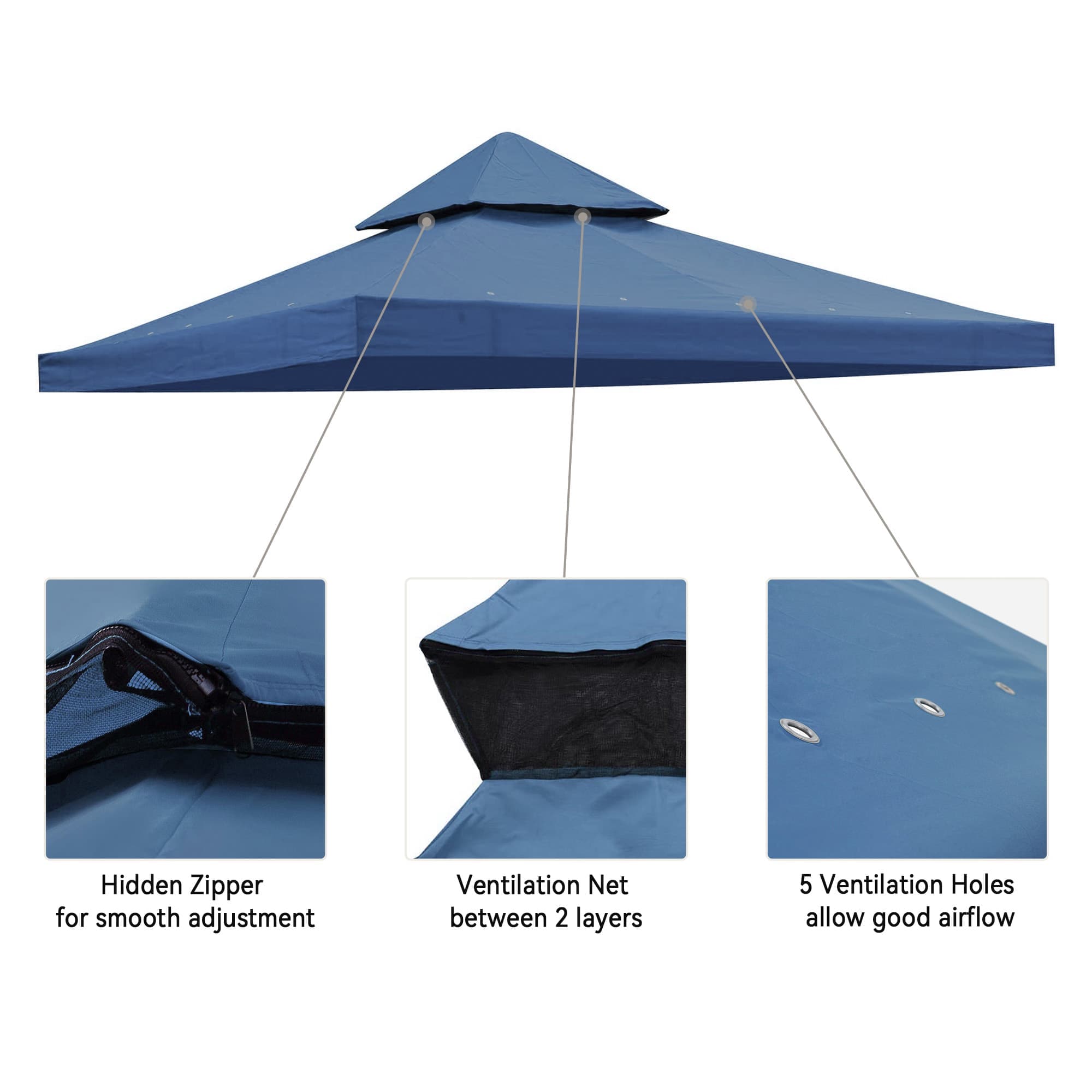 Yescom 07TOP002-10T-03-LO Canopies-Sl - View #2