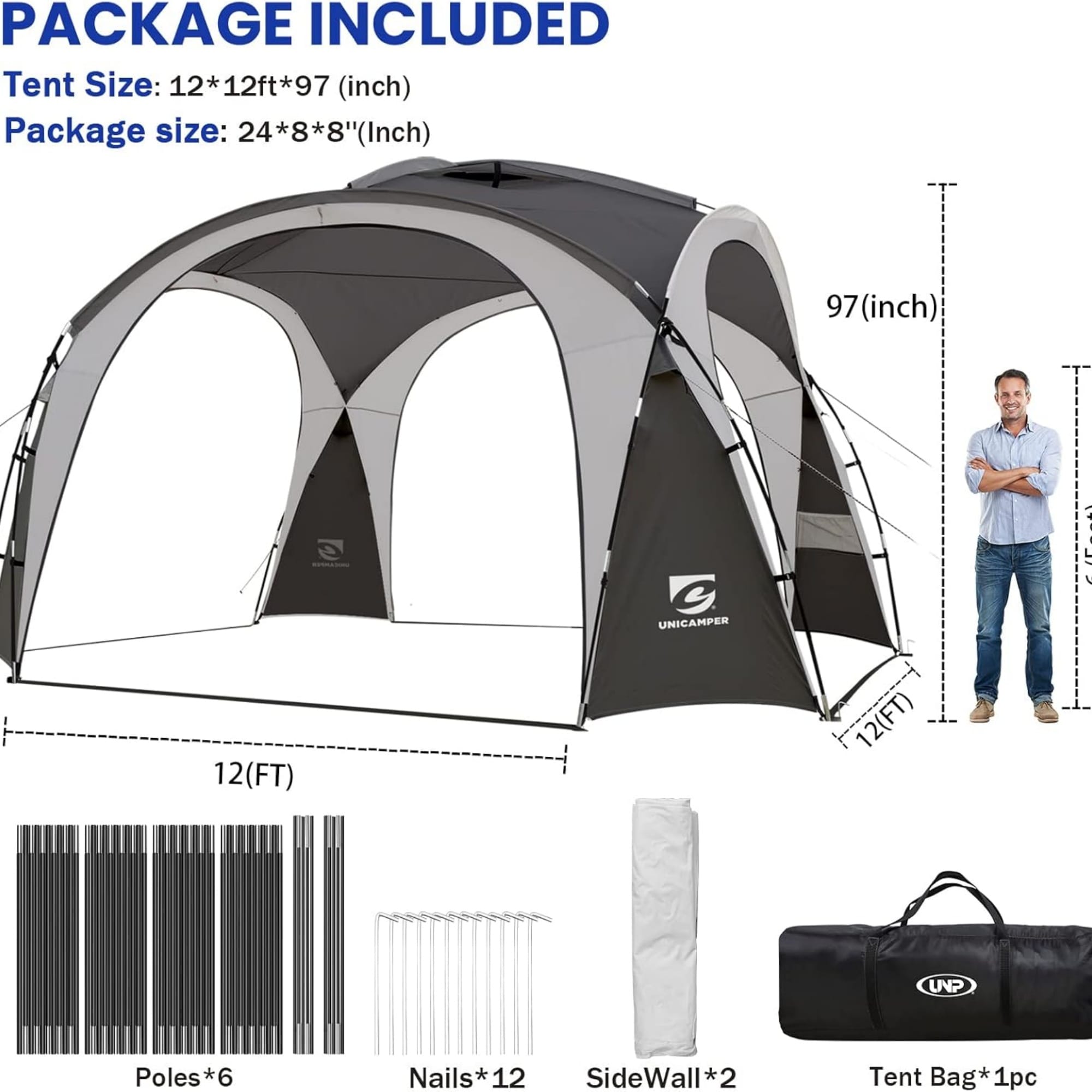 Lycvki AE32 tents - View #2