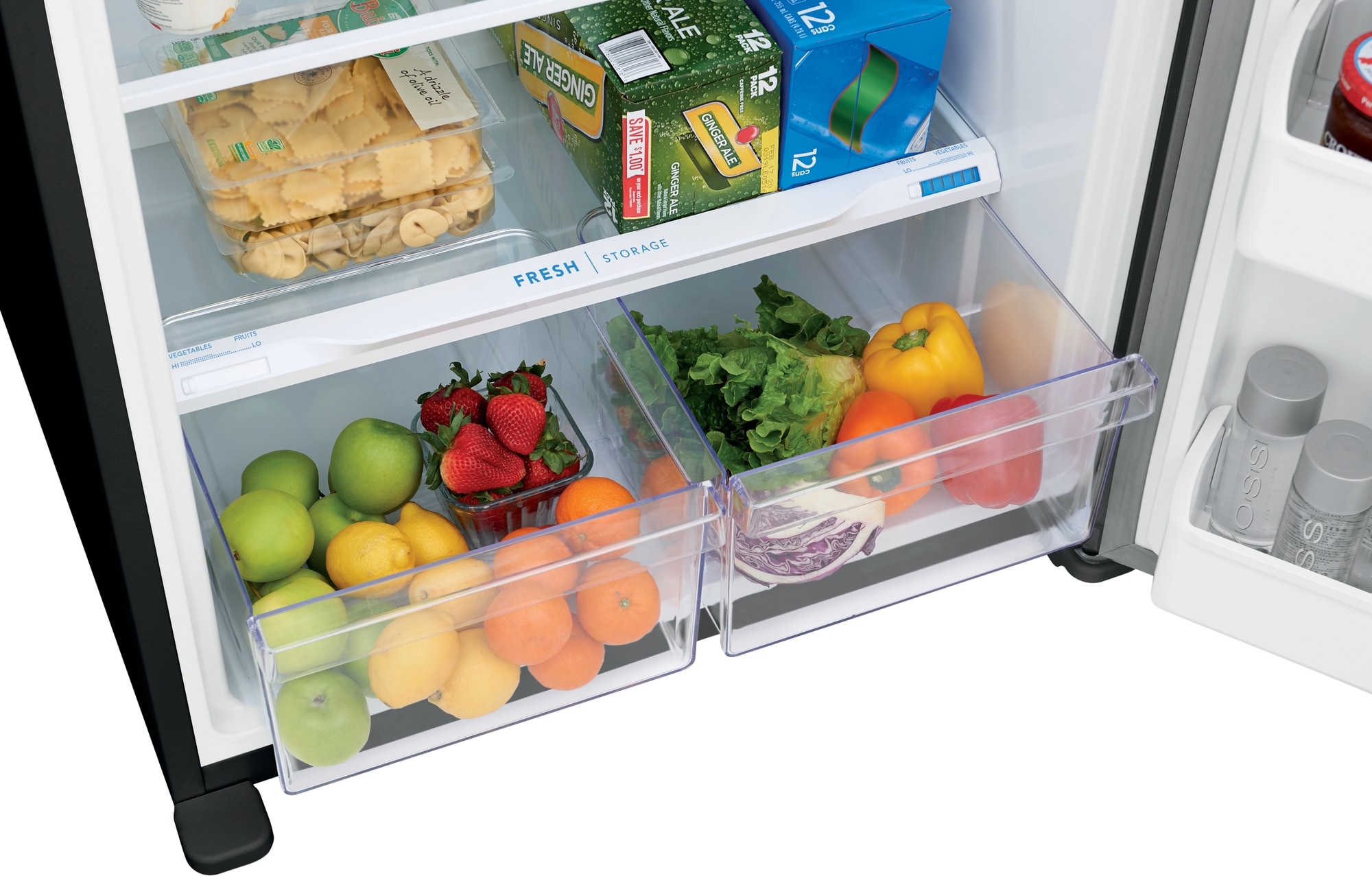 Frigidaire Garage-Ready 18.3-cu ft Top-Freezer Refrigerator (Stainless ...